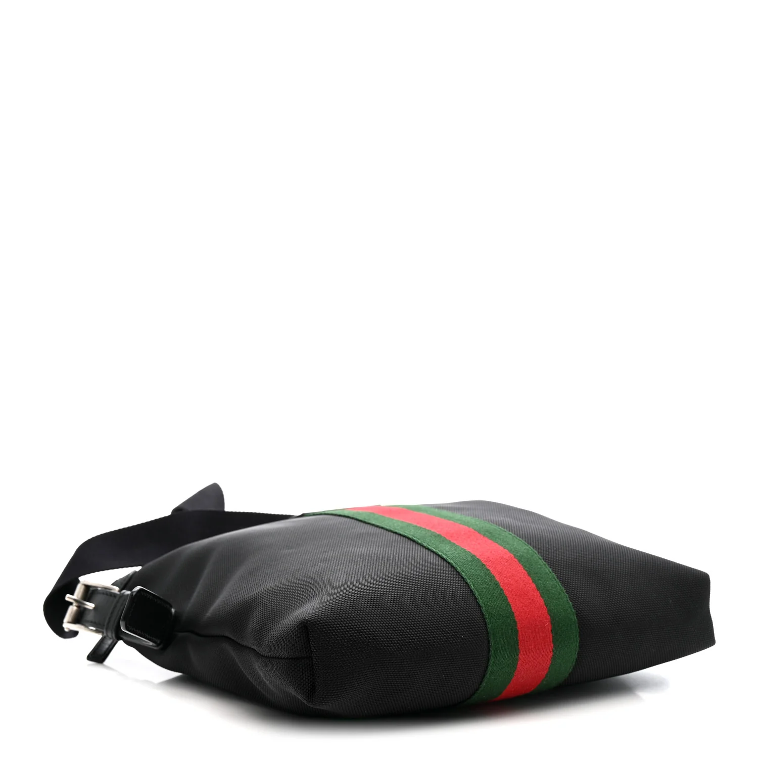 Techno Canvas Web Messenger Bag Black - Image 4