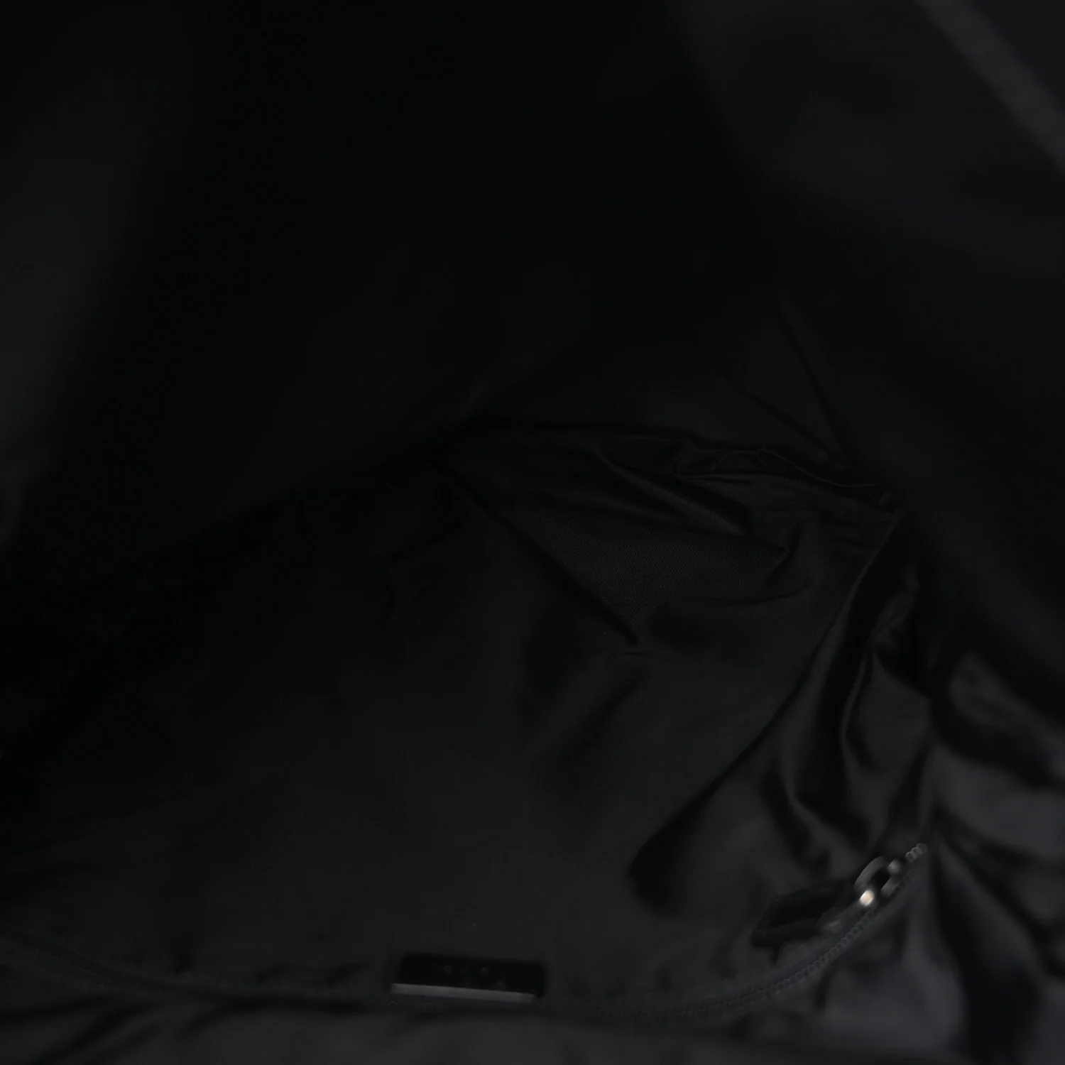 Techno Canvas Web Single Buckle Backpack Black - Image 5
