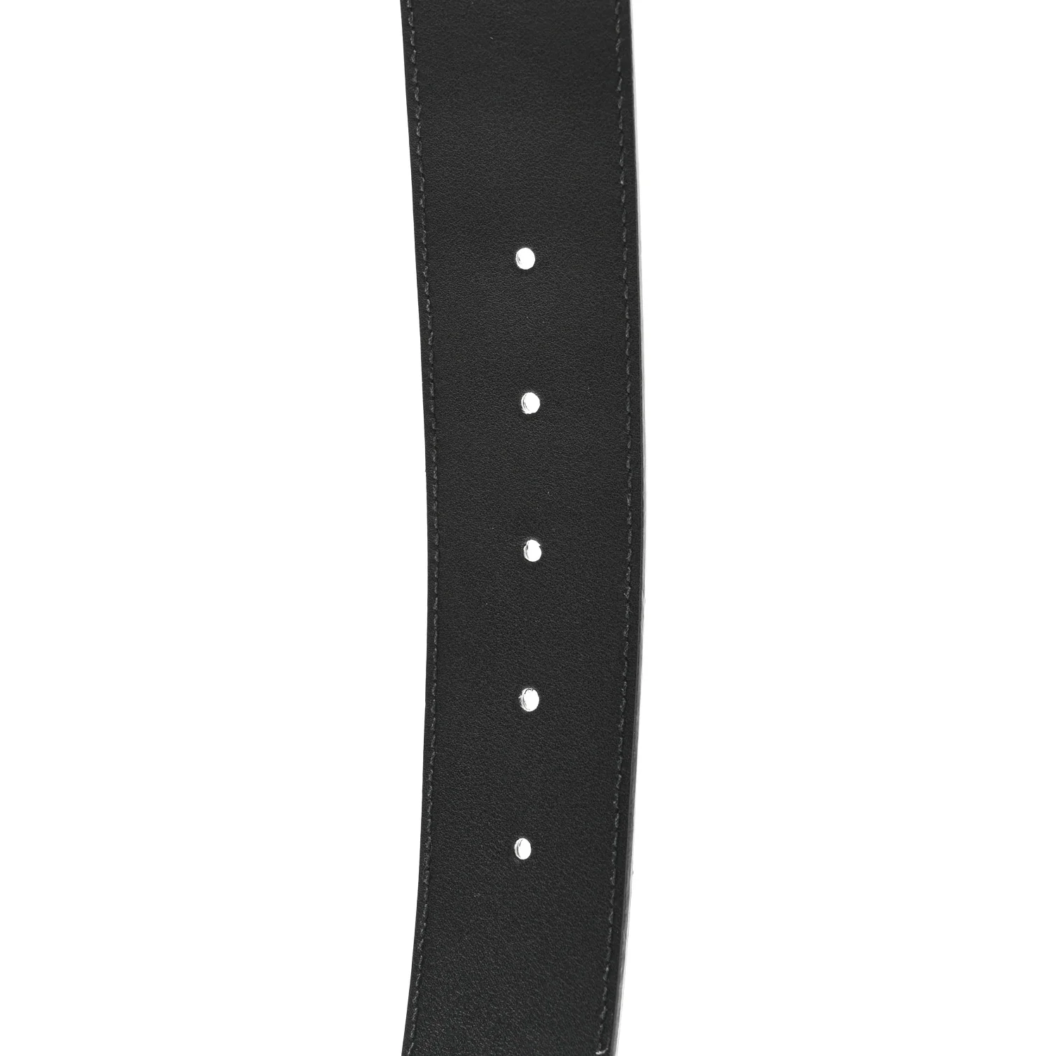Textured Calfskin Double G 40mm Belt 80 32 Black - Image 5