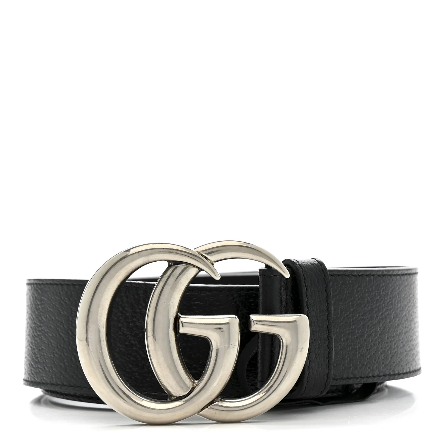 Textured Calfskin Double G 40mm Belt 95 38 Black