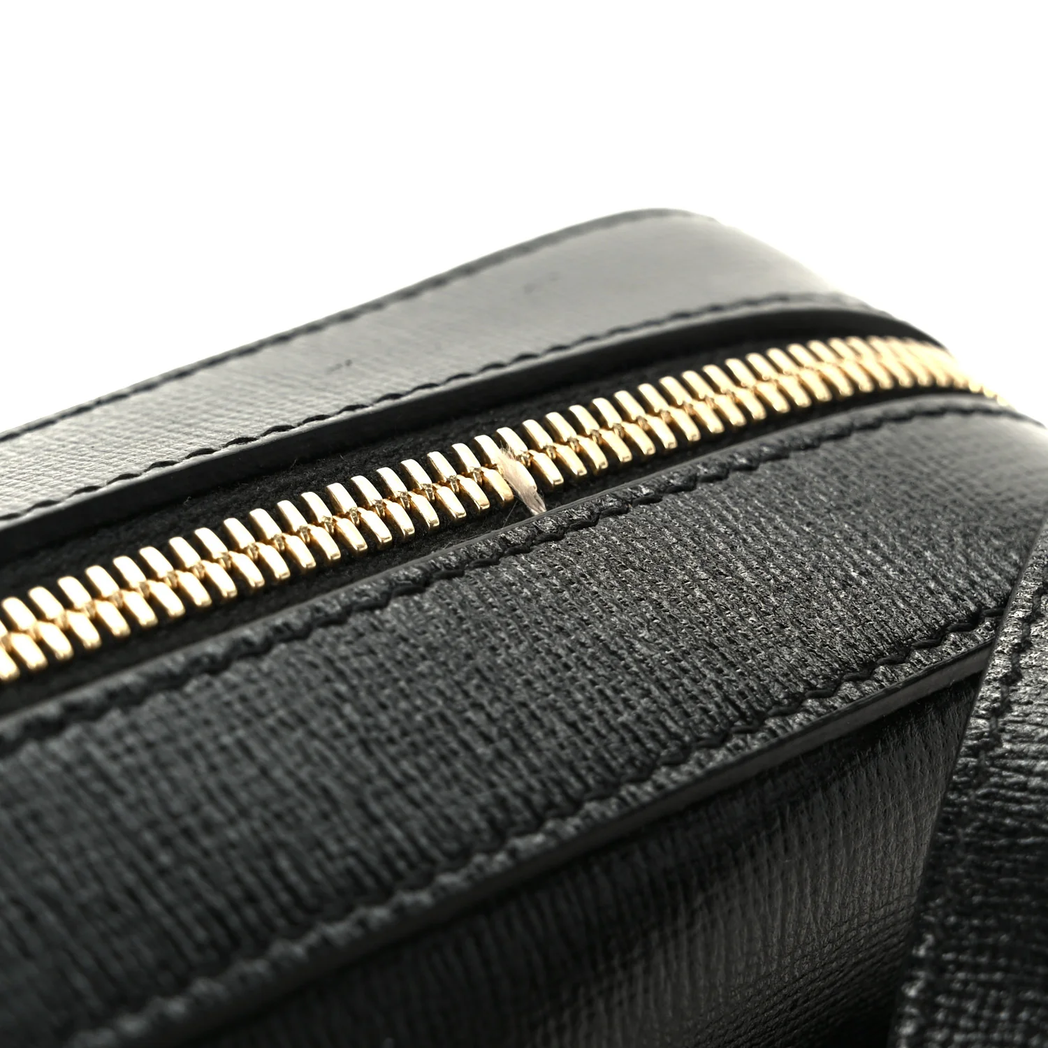 Textured Calfskin Small Horsebit 1955 Shoulder Bag Black - Image 12