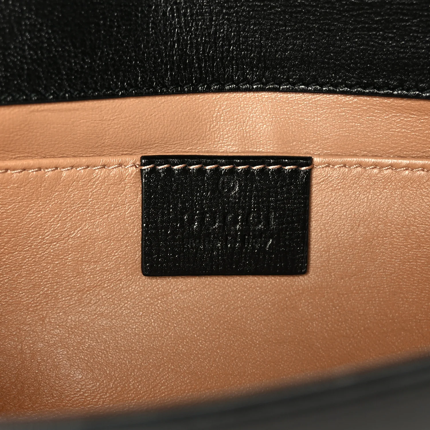 Textured Calfskin Torchon GG Broadway Envelope Clutch Black - Image 6