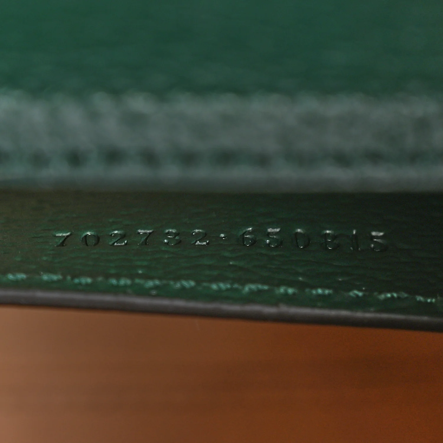 Textured Dollar Calfskin Web Mini Diana Tote Bag Vintage Green Pink - Image 7