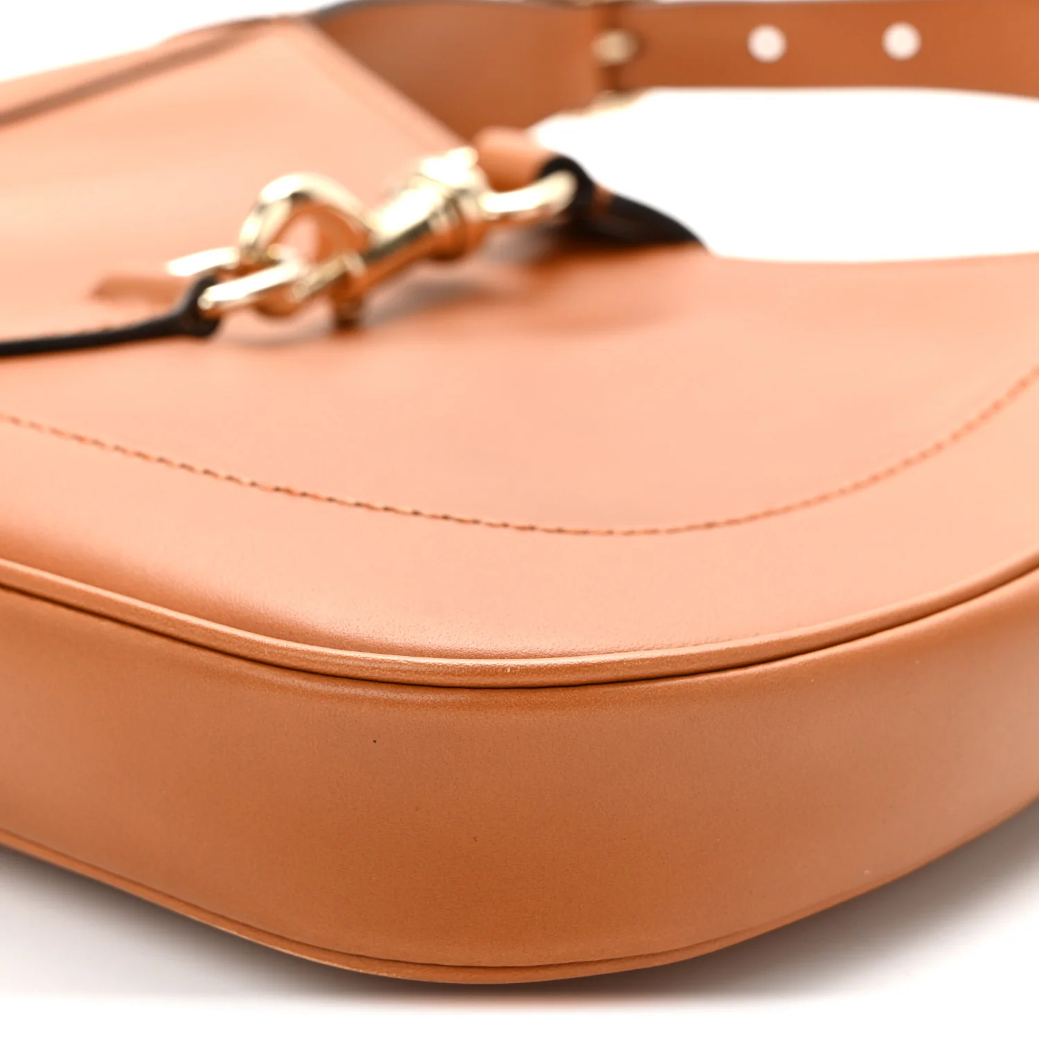 Tritone Calfskin Small Jackie 1961 Hobo Harness Brown - Image 10