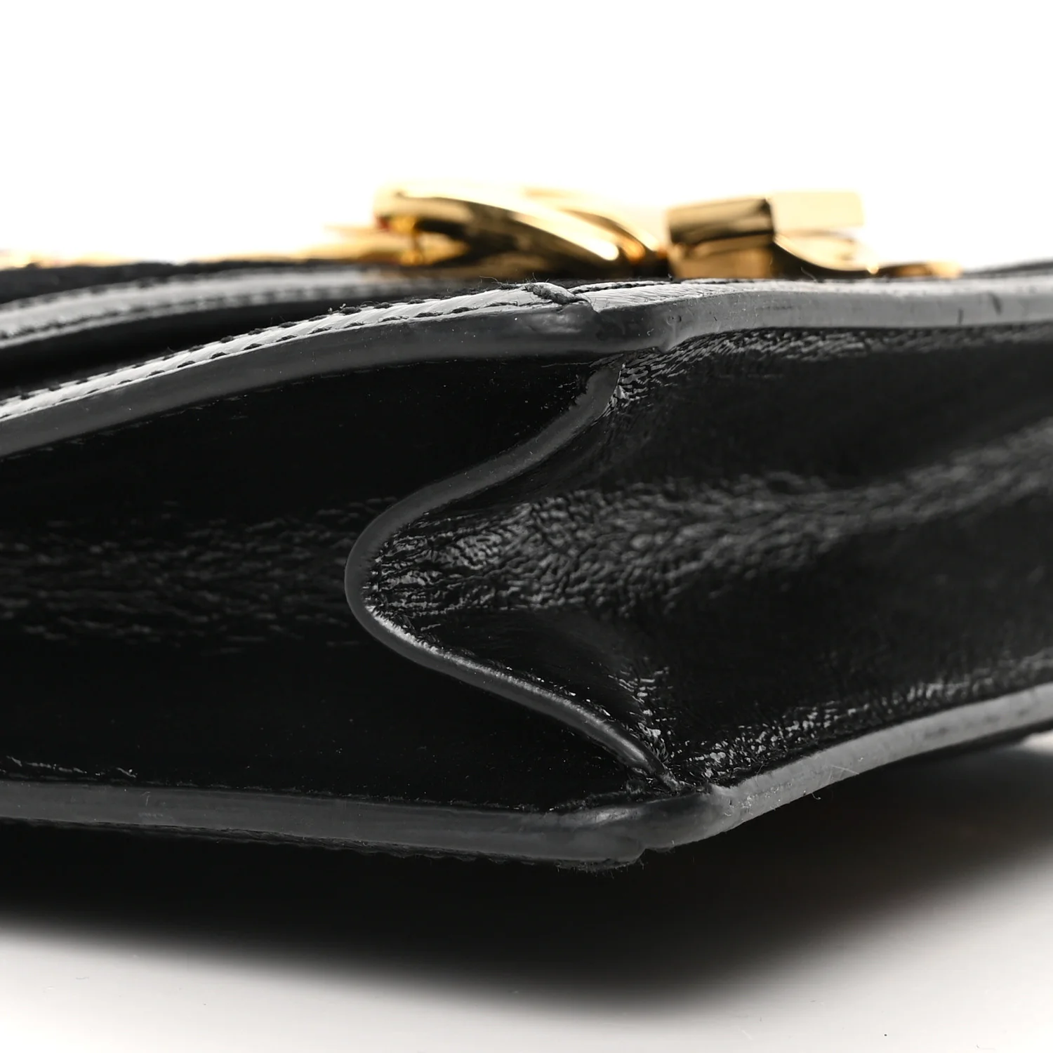 Velvet GG Monogram Small Sylvie Shoulder Bag Black - Image 9