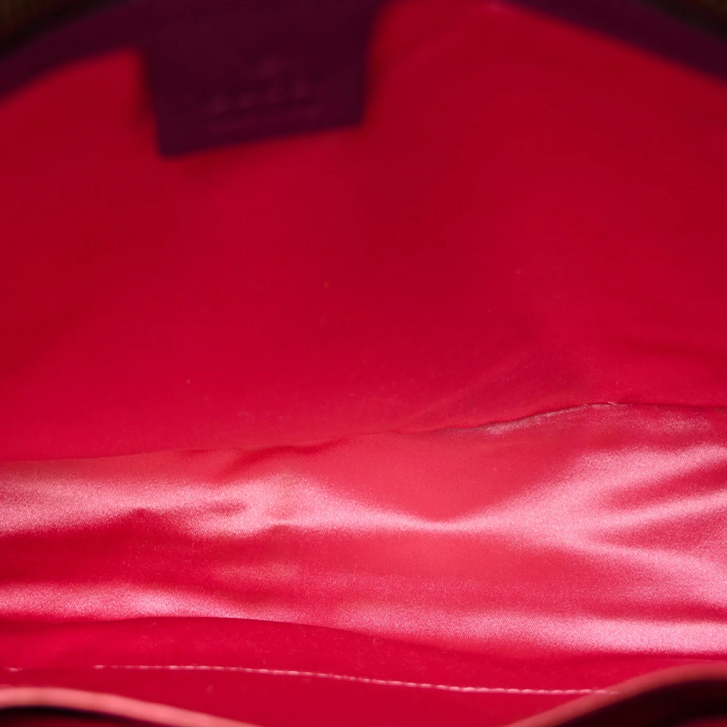 Velvet Matelasse Medium GG Marmont Shoulder Bag Fuchsia Violet Cyclamen - Image 5