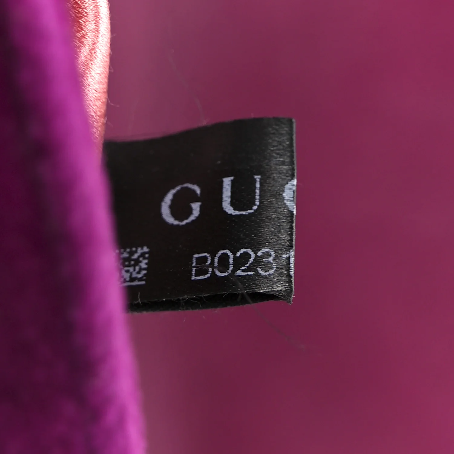Velvet Matelasse Mini GG Marmont Shoulder Bag Fuchsia Violet Cyclamen - Image 8