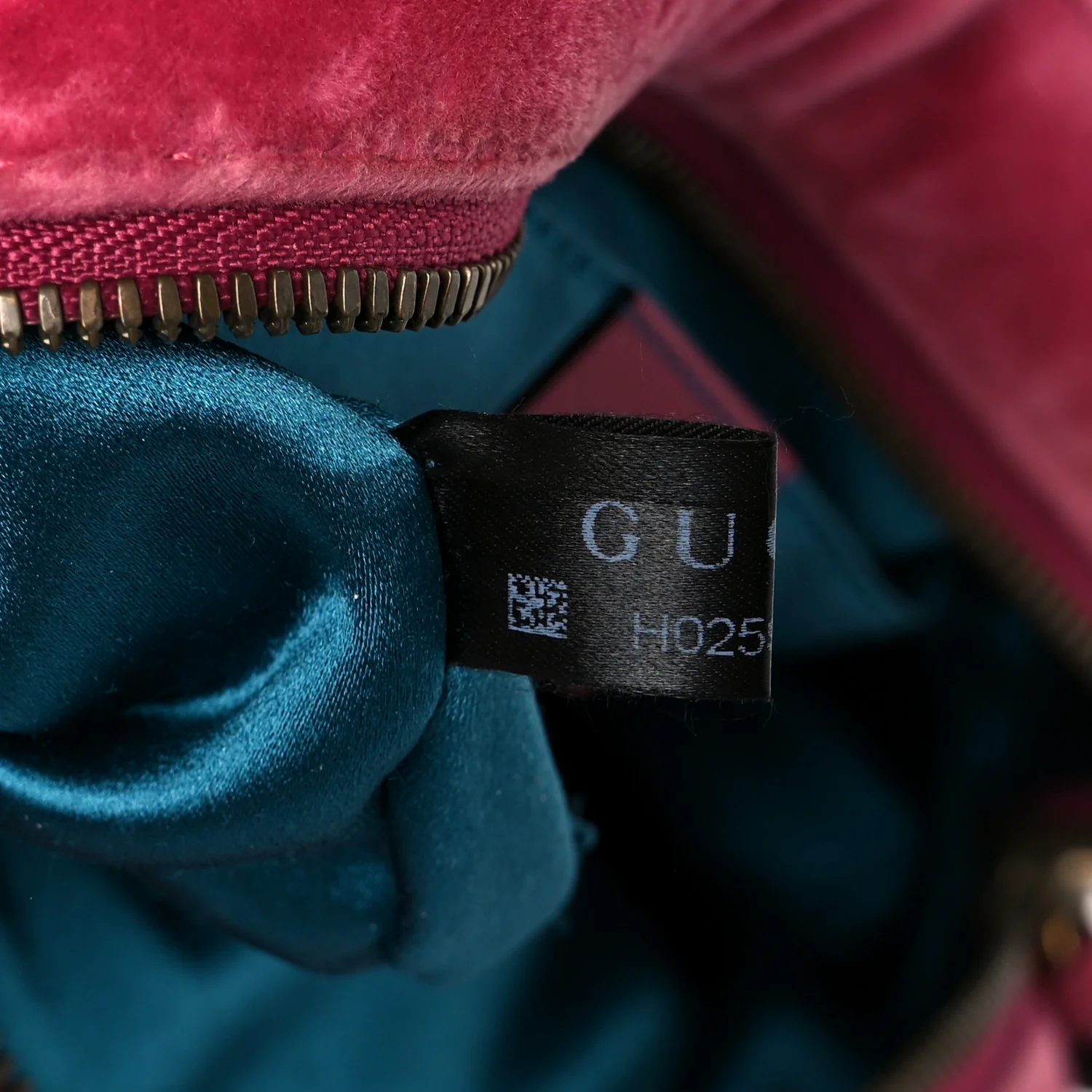 Velvet Matelasse Small GG Marmont Chain Shoulder Bag Light Raspberry Rose - Image 8