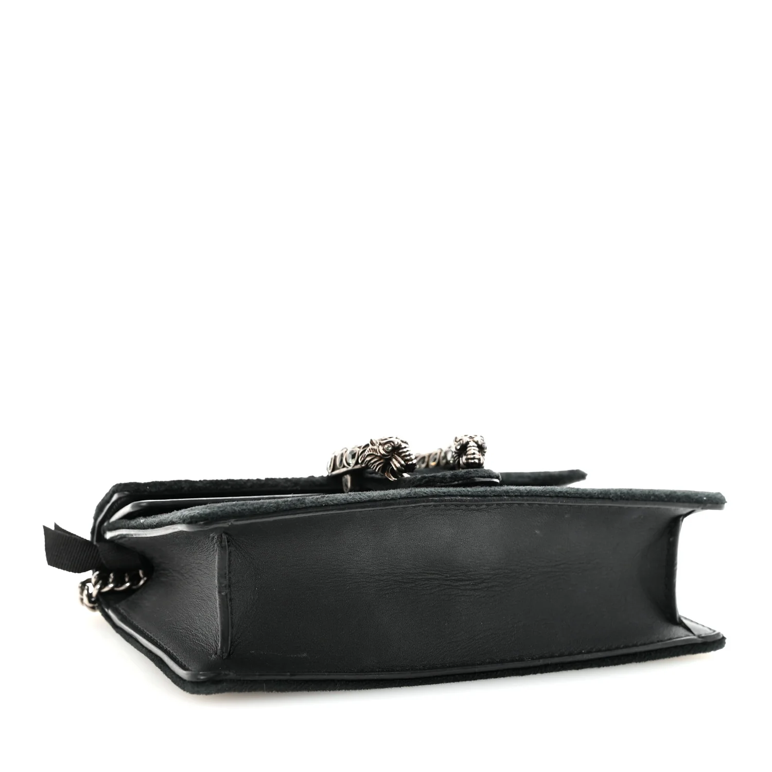 Velvet Super Mini Dionysus Shoulder Bag Black - Image 4