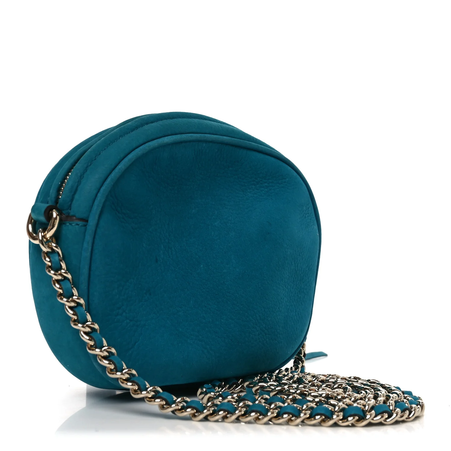 Vitello Range Mini Soho Chain Bag Deep Cobalt - Image 3
