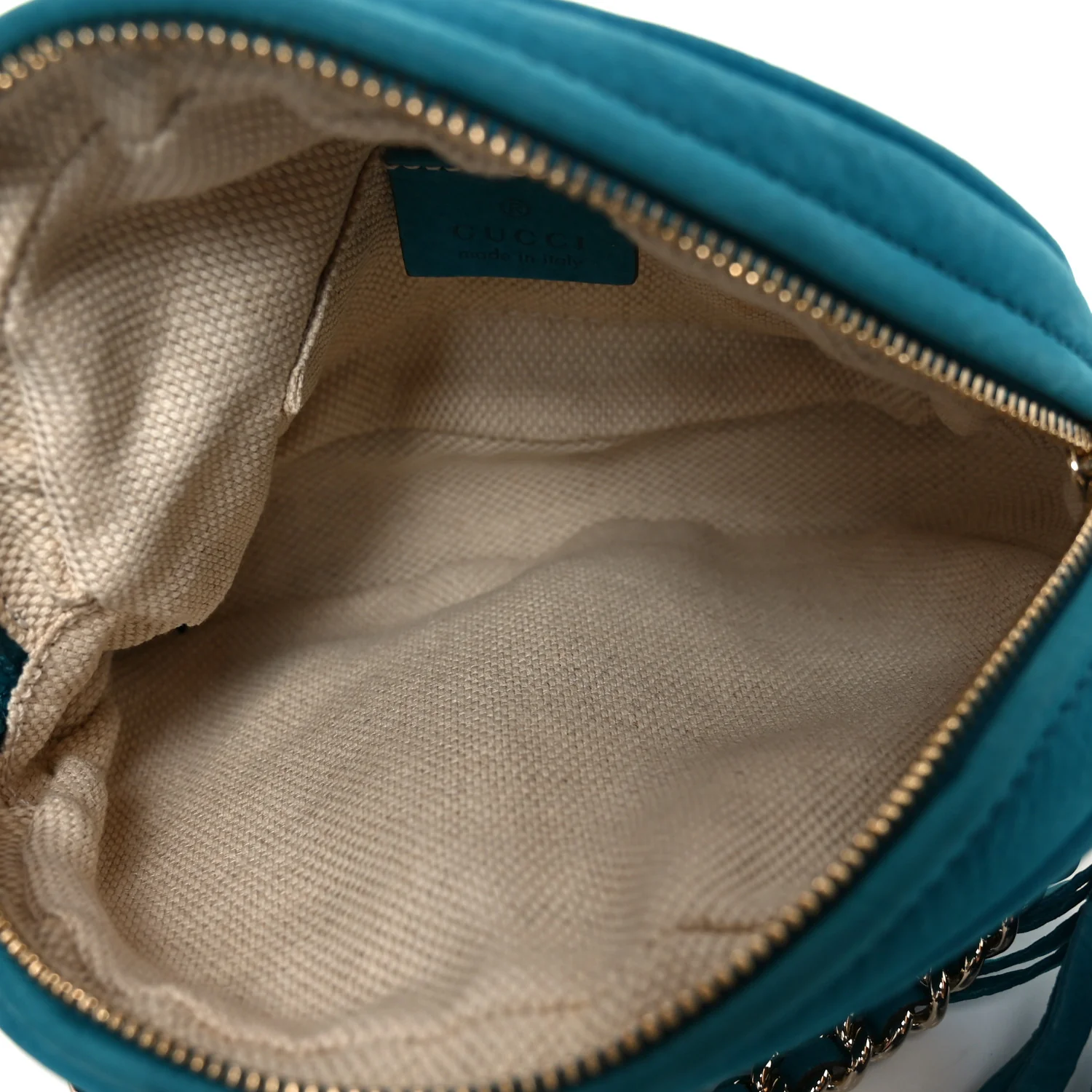 Vitello Range Mini Soho Chain Bag Deep Cobalt - Image 5