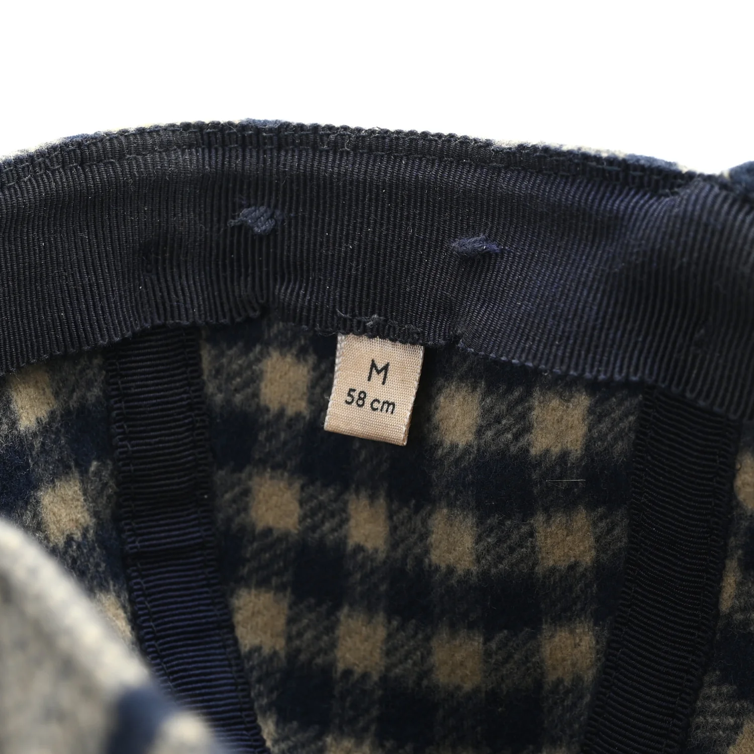 Wool Monogram Jumbo GG Antonio Baseball Hat M Grey - Image 9