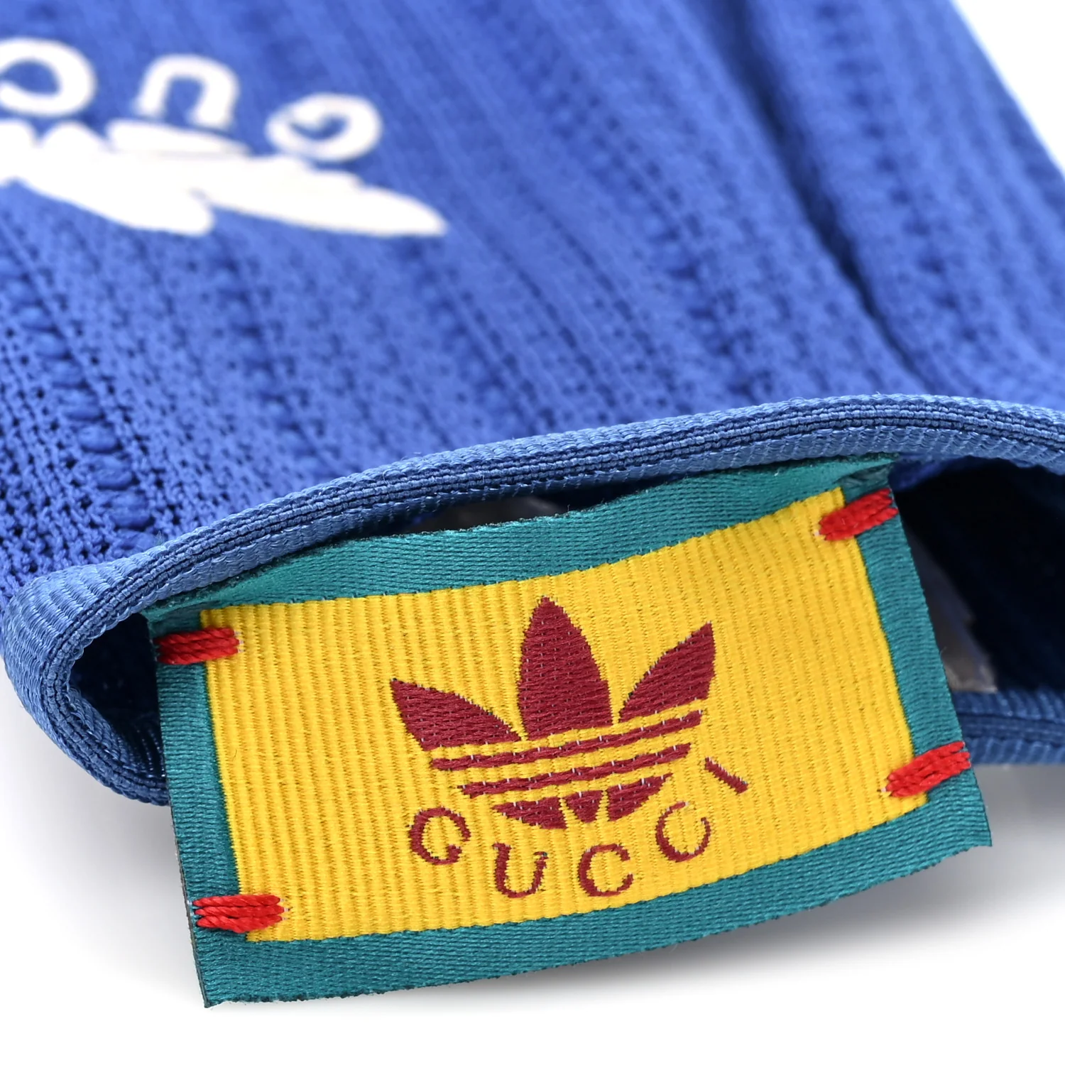 X ADIDAS Fabric Fingerless Gloves S Royal Blue - Image 3