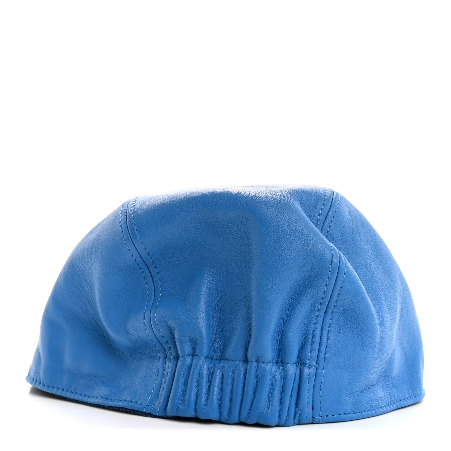 X ADIDAS Lambskin Trefoil Stefanos Baseball Hat S Blue - Image 5