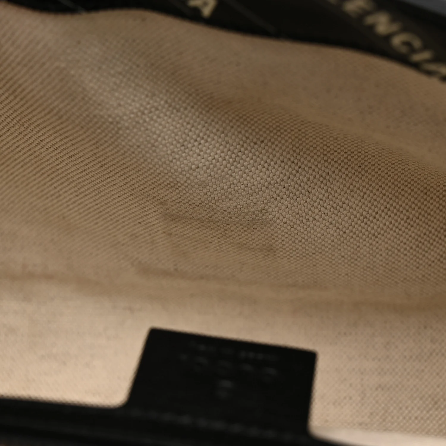 X BALENCIAGA Calfskin Matelasse Logo Print Small GG Marmont Shoulder Bag Black - Image 11
