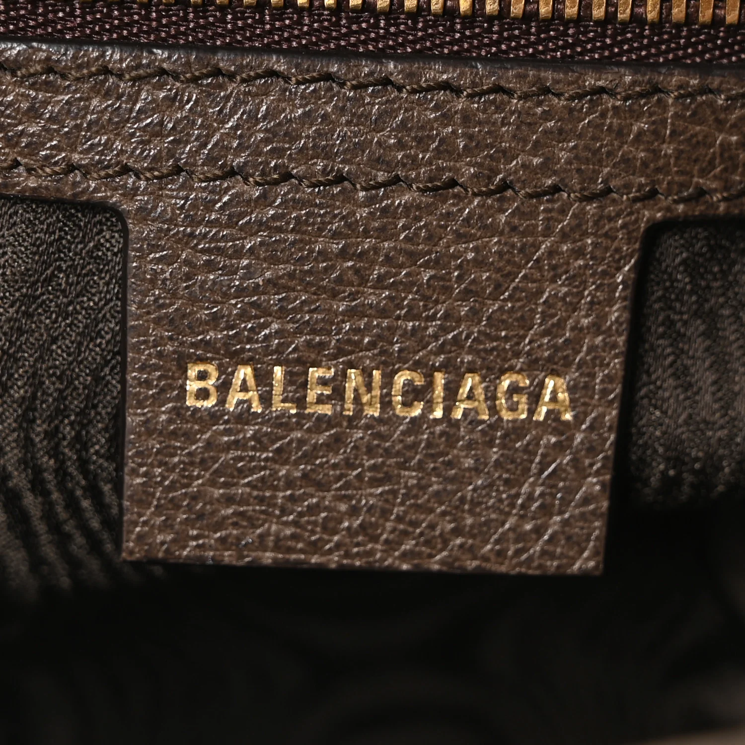 X BALENCIAGA Supreme Monogram Calfskin Web Medium Jackie 1961 Hobo Beige Ebony - Image 6