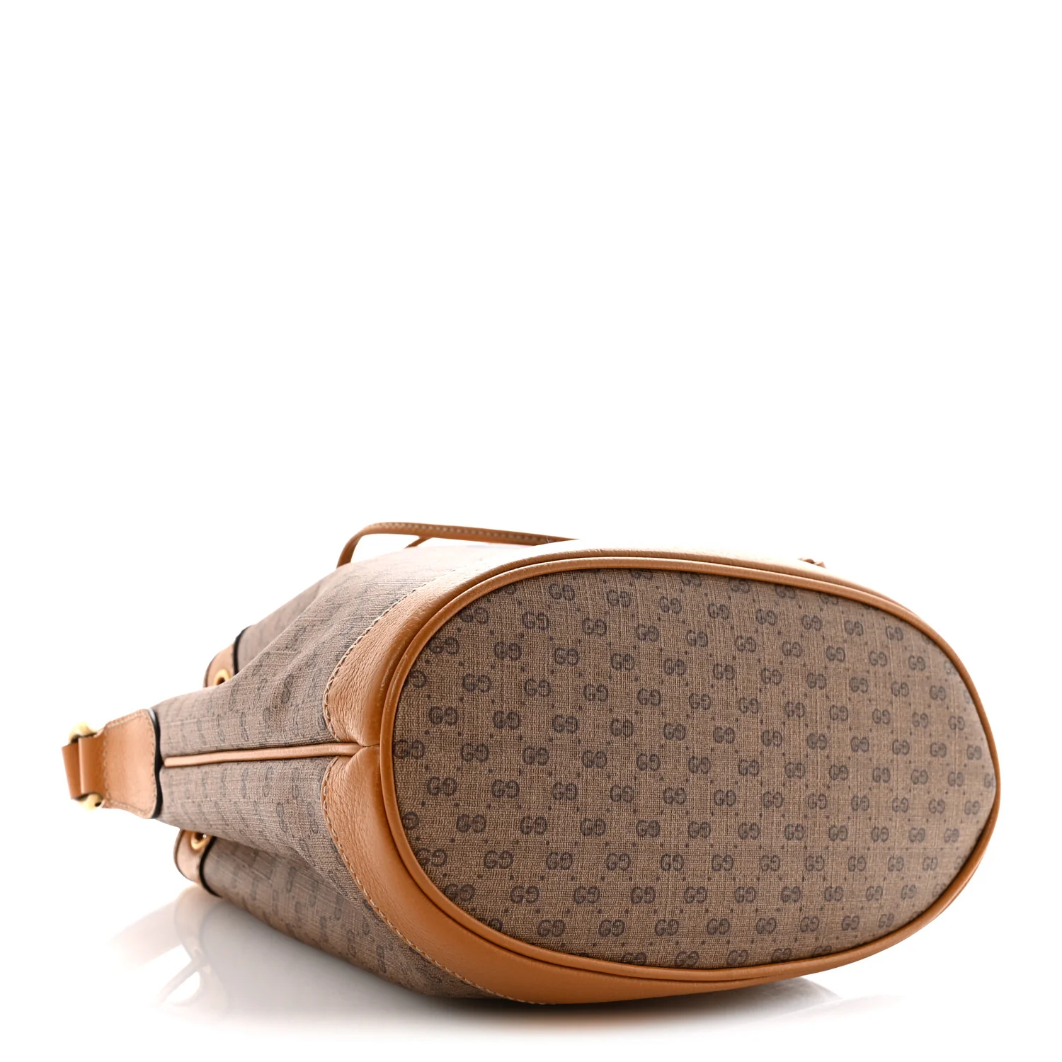 X DISNEY Mini Vintage GG Supreme Monogram Bucket Bag Beige Vintage Sun Oil - Image 4