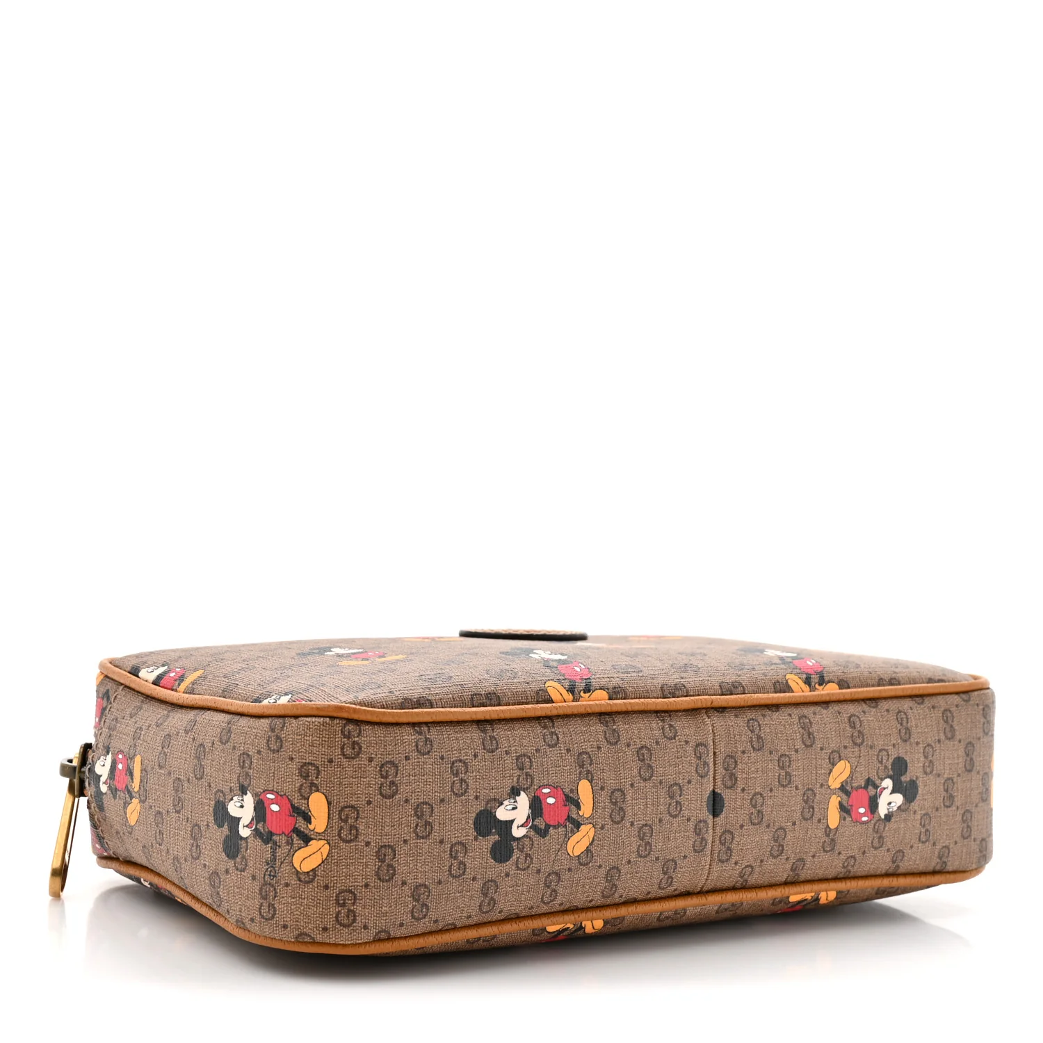 X DISNEY Mini Vintage GG Supreme Monogram Mickey Mouse Small Belt Bag 90 36 Beige Vintage Sun Oil - Image 4