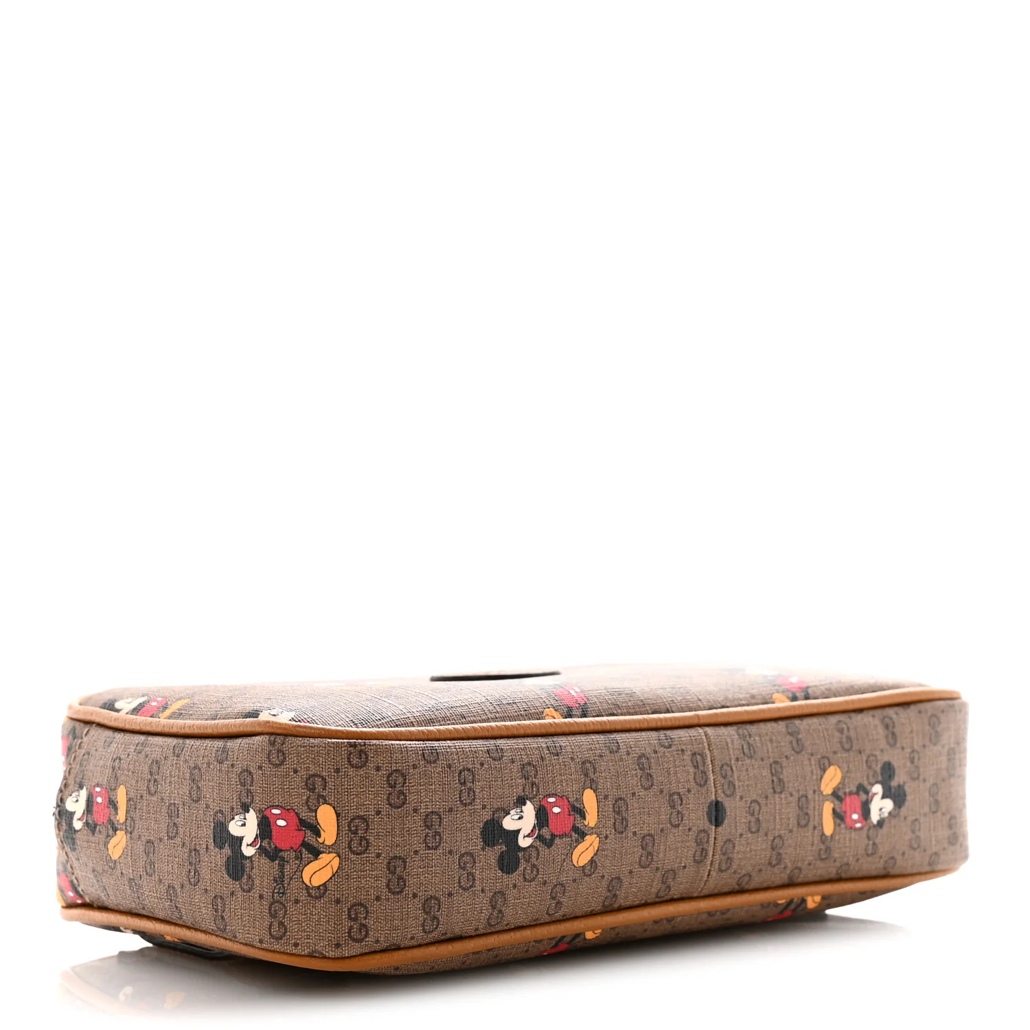 X DISNEY Mini Vintage GG Supreme Monogram Mickey Mouse Small Belt Bag 90 36 Beige Vintage Sun Oil - Image 4