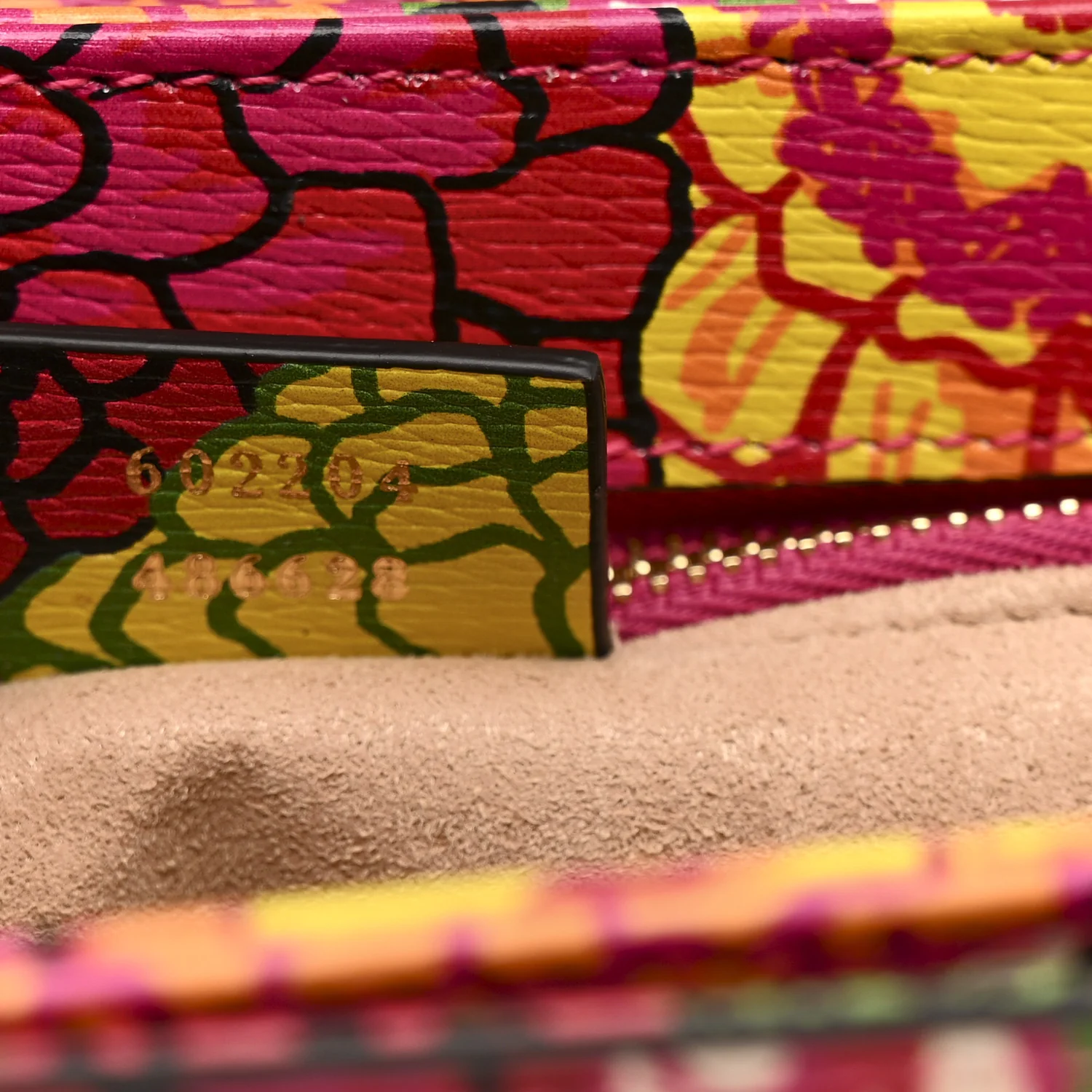 X KEN SCOTT New Shangai Calfskin Pomponica Print Horsebit 1955 Shoulder Bag Multicolor Fuxia Pompon - Image 7