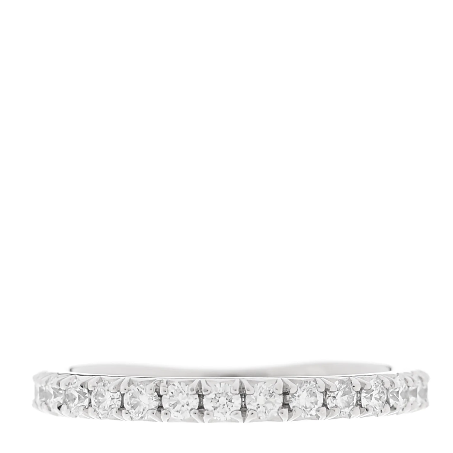 Platinum Diamond Eternity Wedding Band Ring 47 4.25