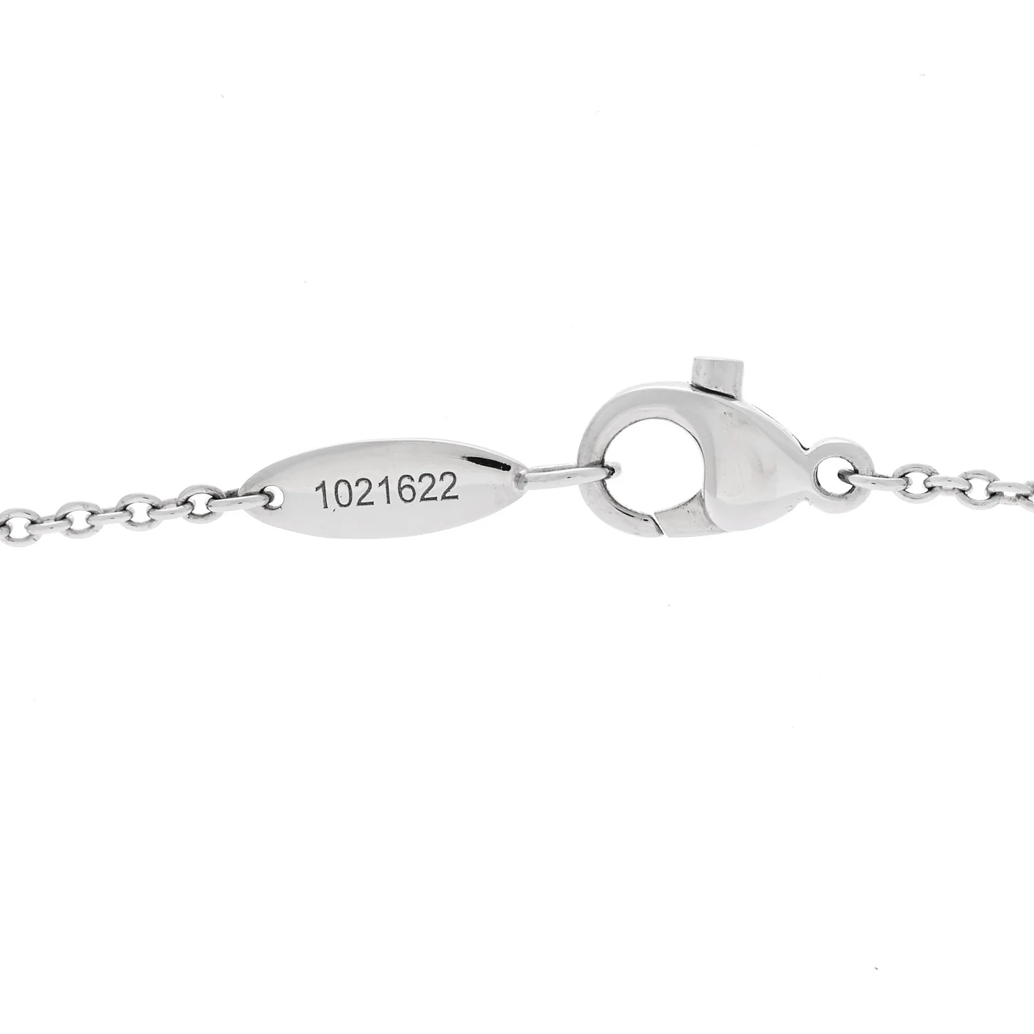Platinum Diamond Forget-Me-Not Multi Motif Pendant Necklace - Image 5