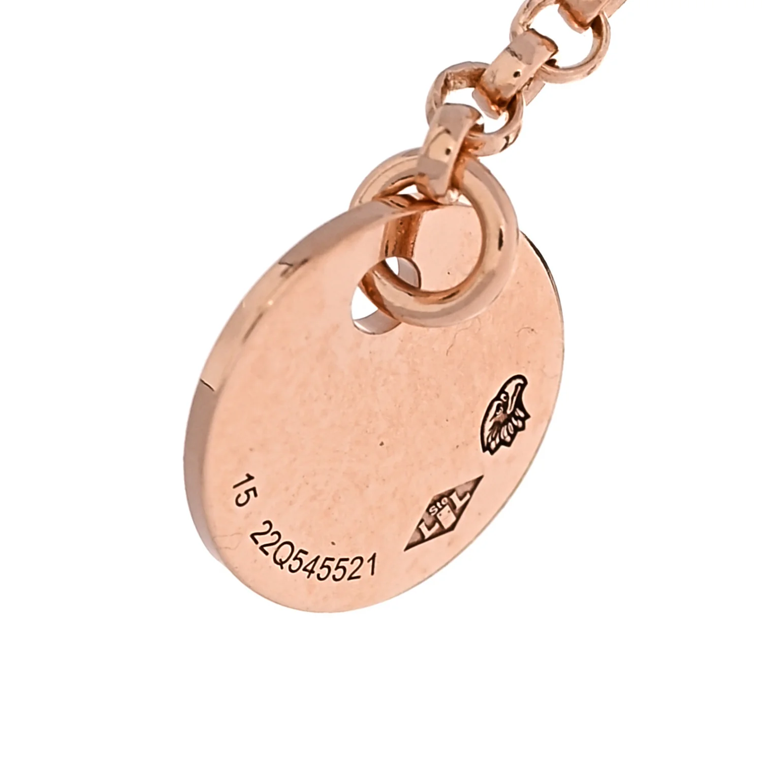 18K Rose Gold Diamond Clou d'H Bracelet - Image 4
