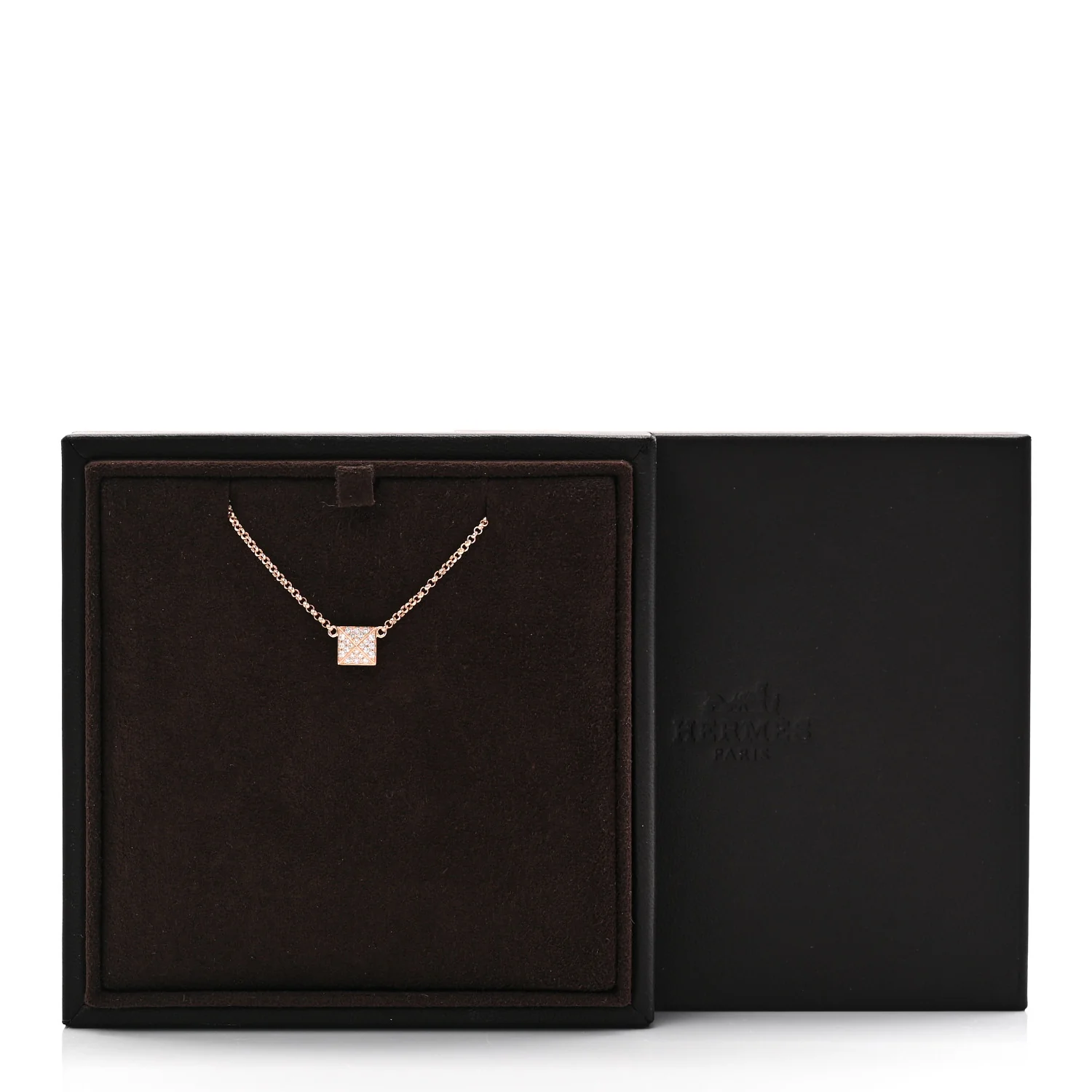 18K Rose Gold Diamond Clou d'H Bracelet - Image 5