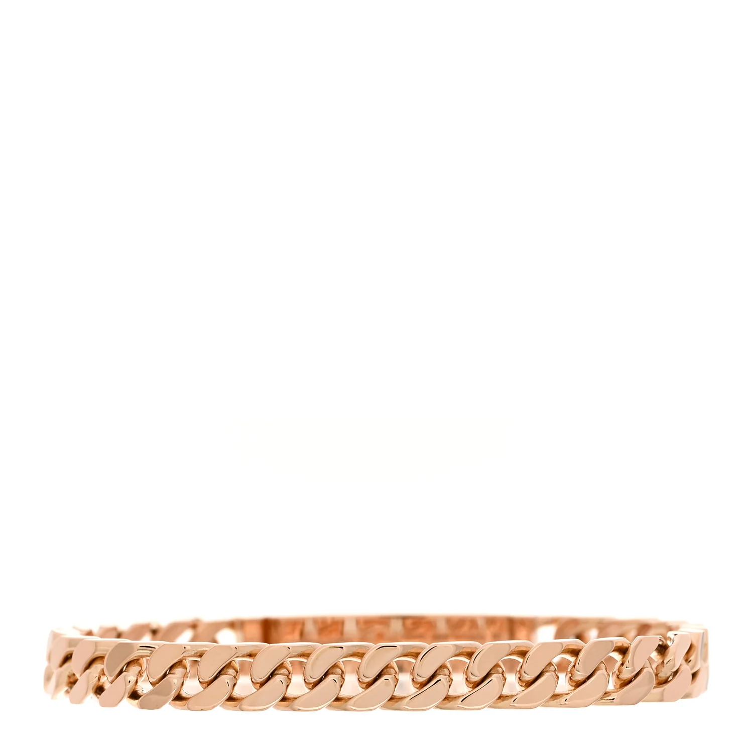 18K Rose Gold Diamond PM Kelly Chaine Bracelet SH - Image 2