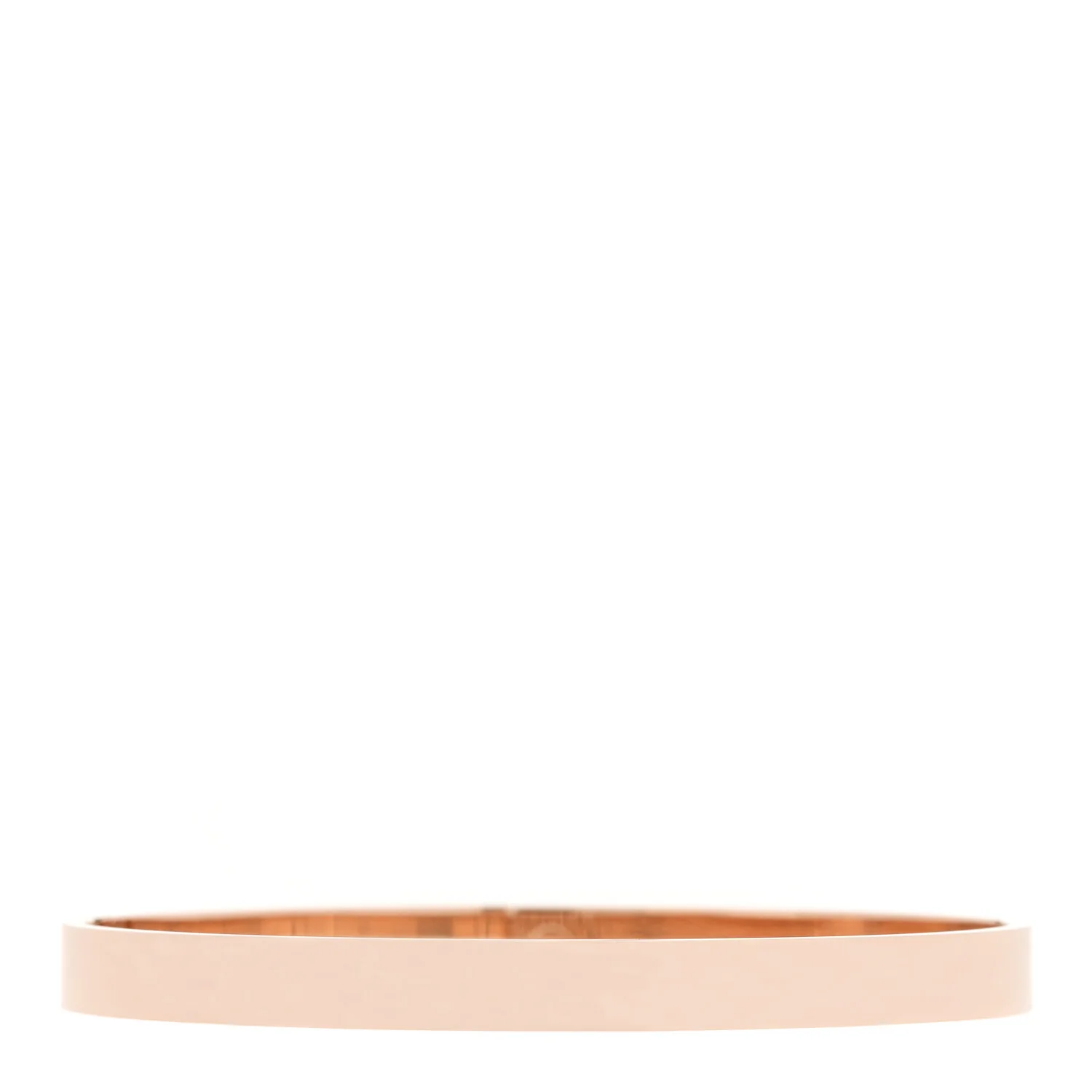 18K Rose Gold Diamond PM Kelly Pave Bracelet LG - Image 2