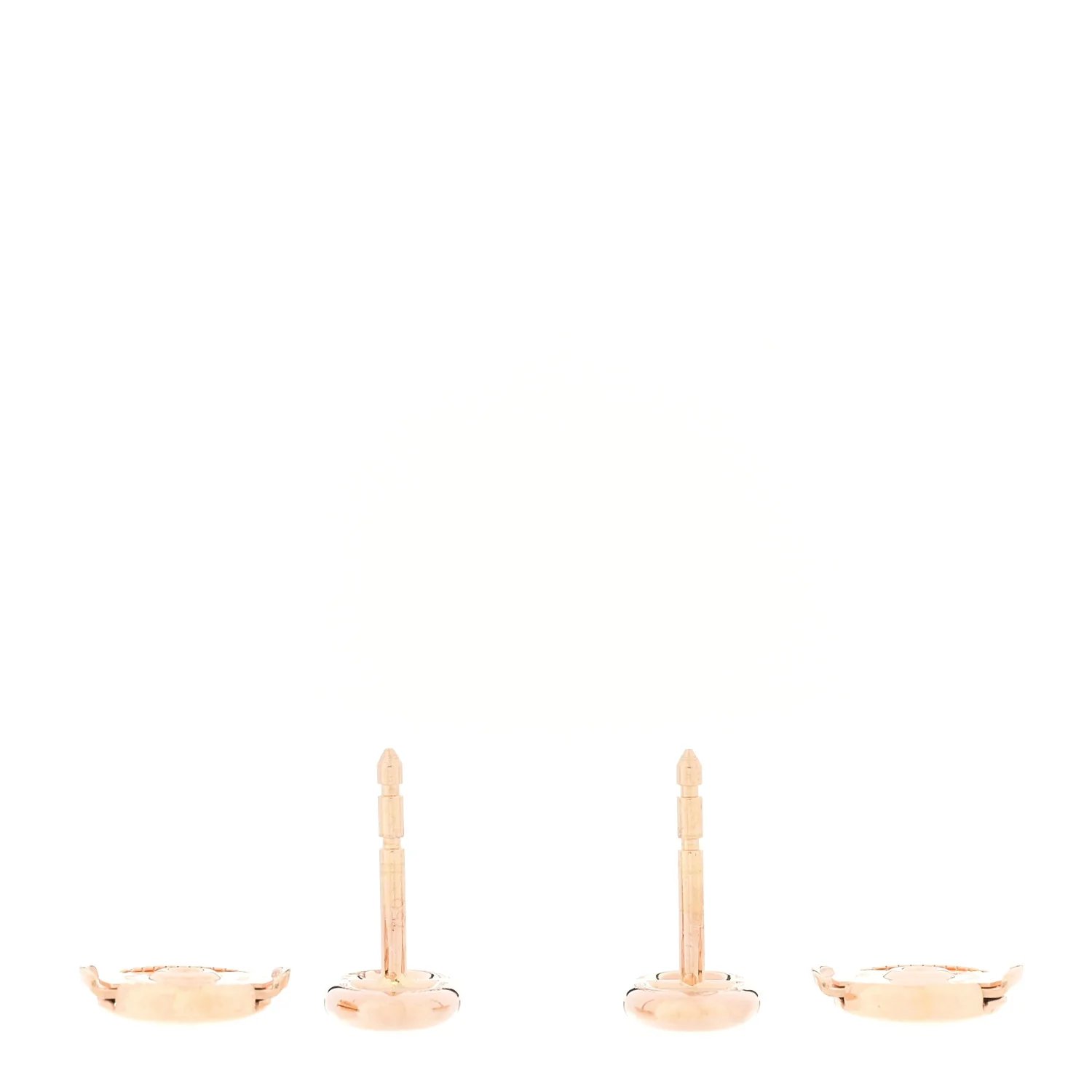 18K Rose Gold TPM Farandole Stud Earrings - Image 3