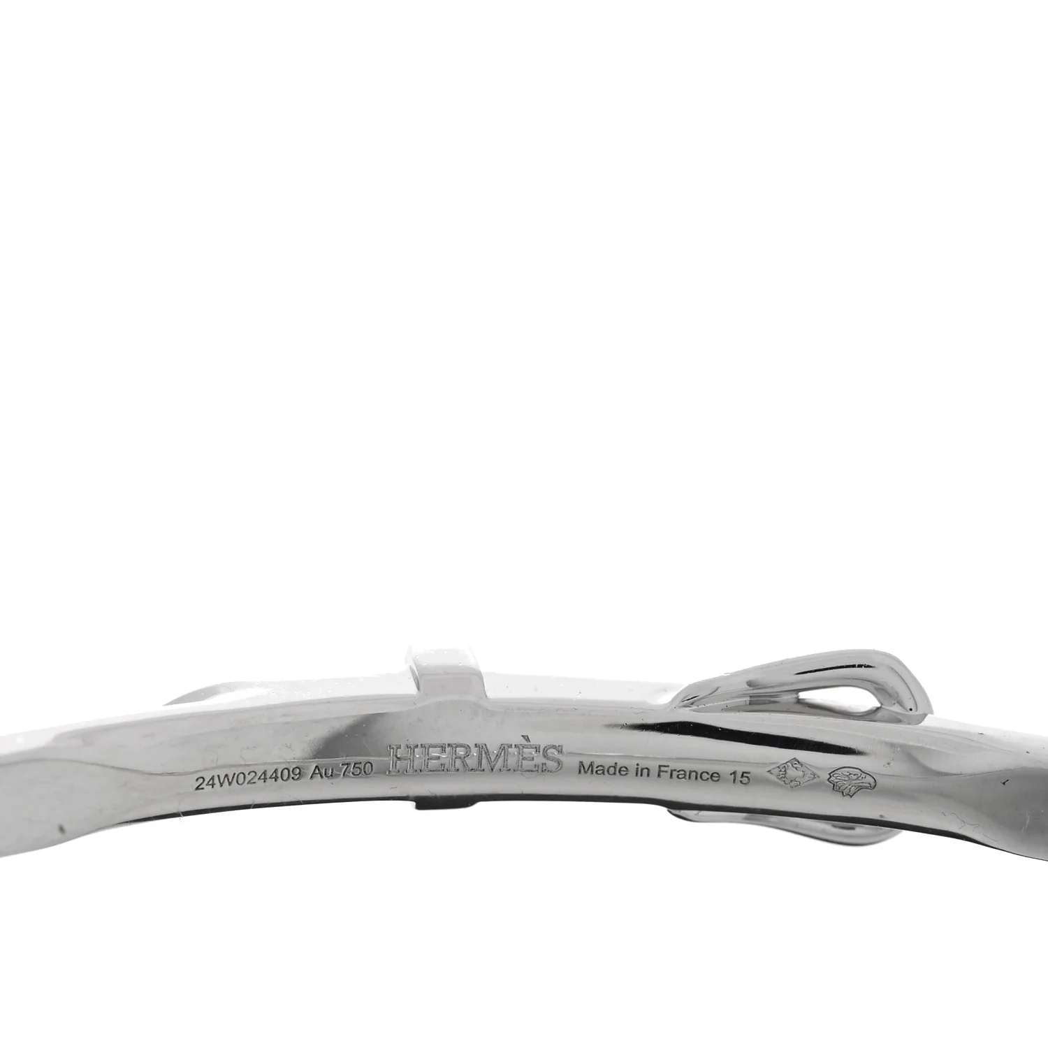18K White Gold Diamond Etriviere Bracelet - Image 3