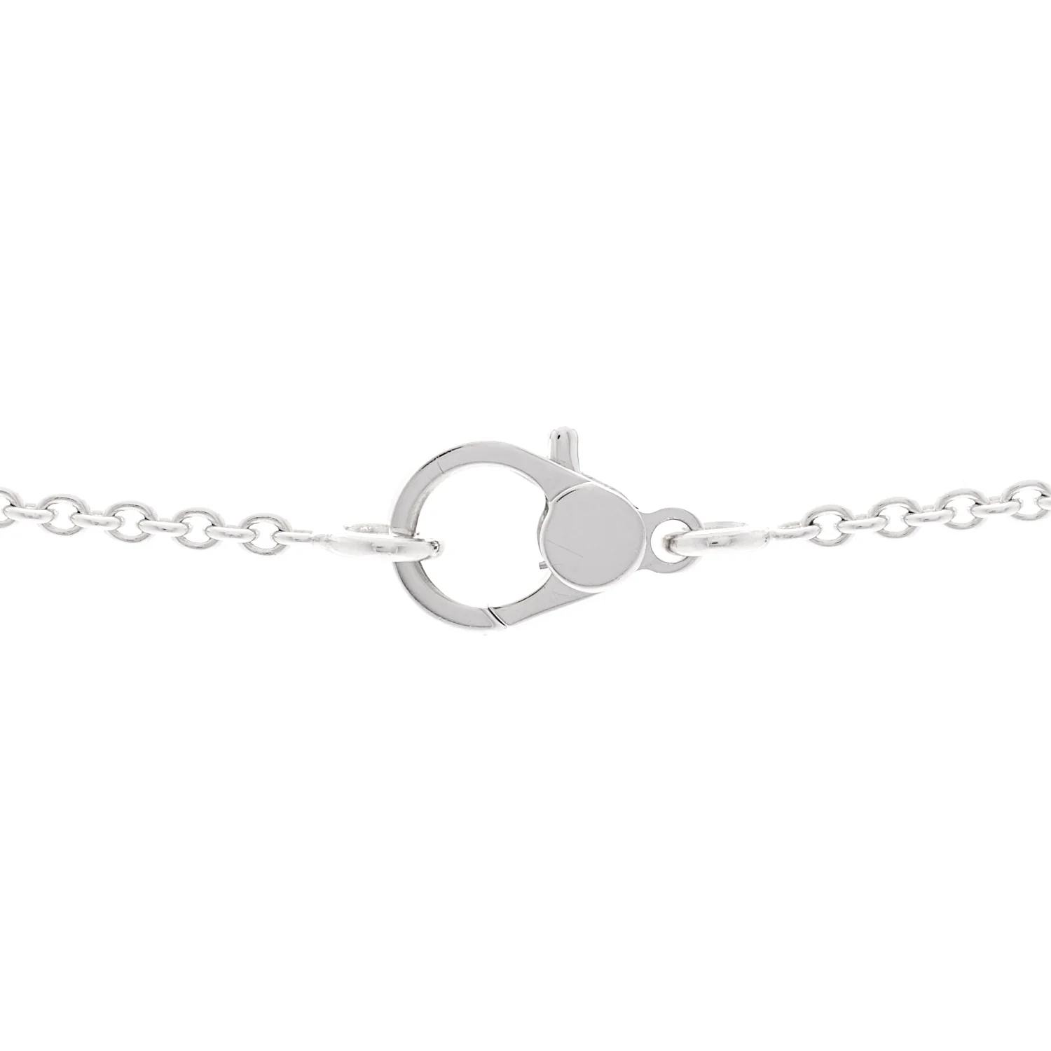 18K White Gold Diamond Finesse Pendant Necklace - Image 5