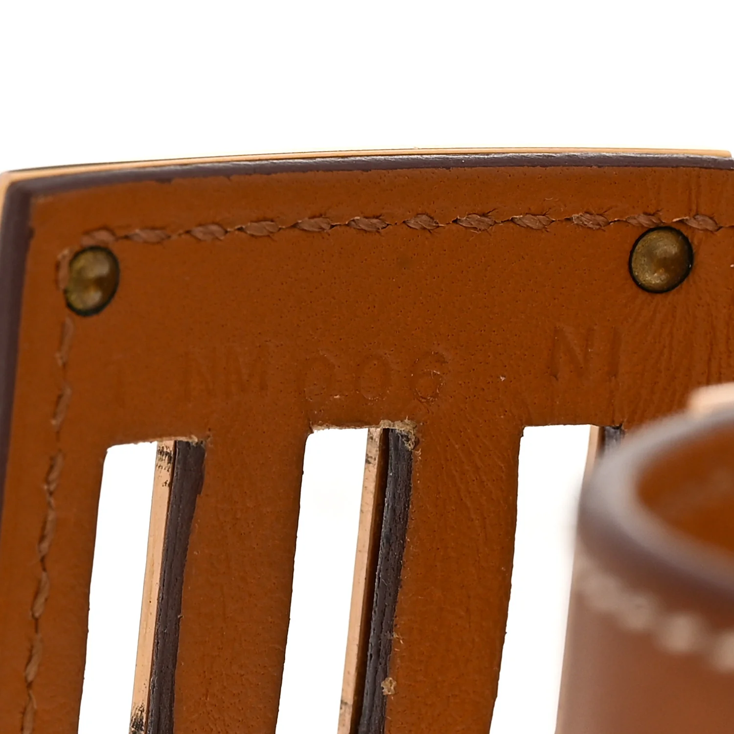Barenia Kelly Dog Bracelet Fauve - Image 4