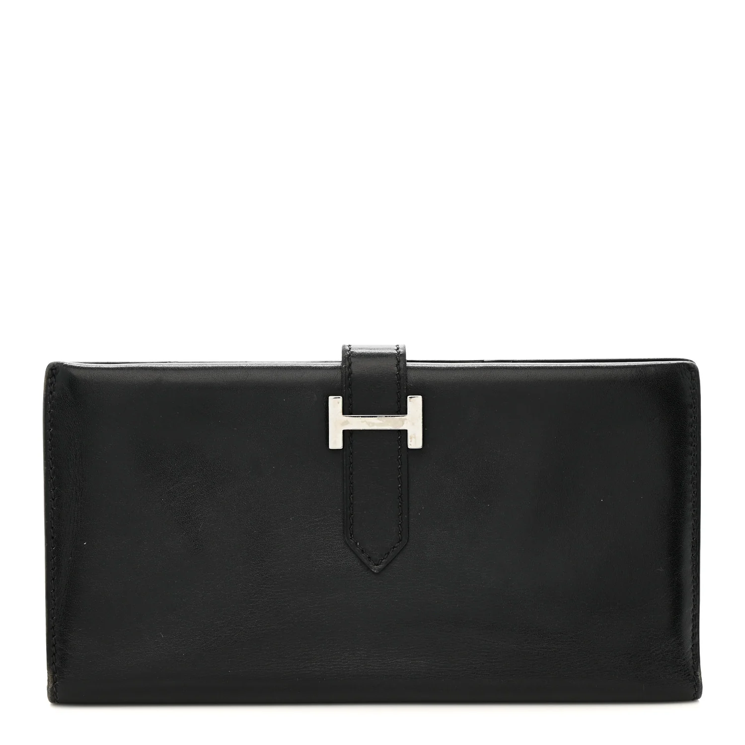 Box Bearn Gusset Wallet Black