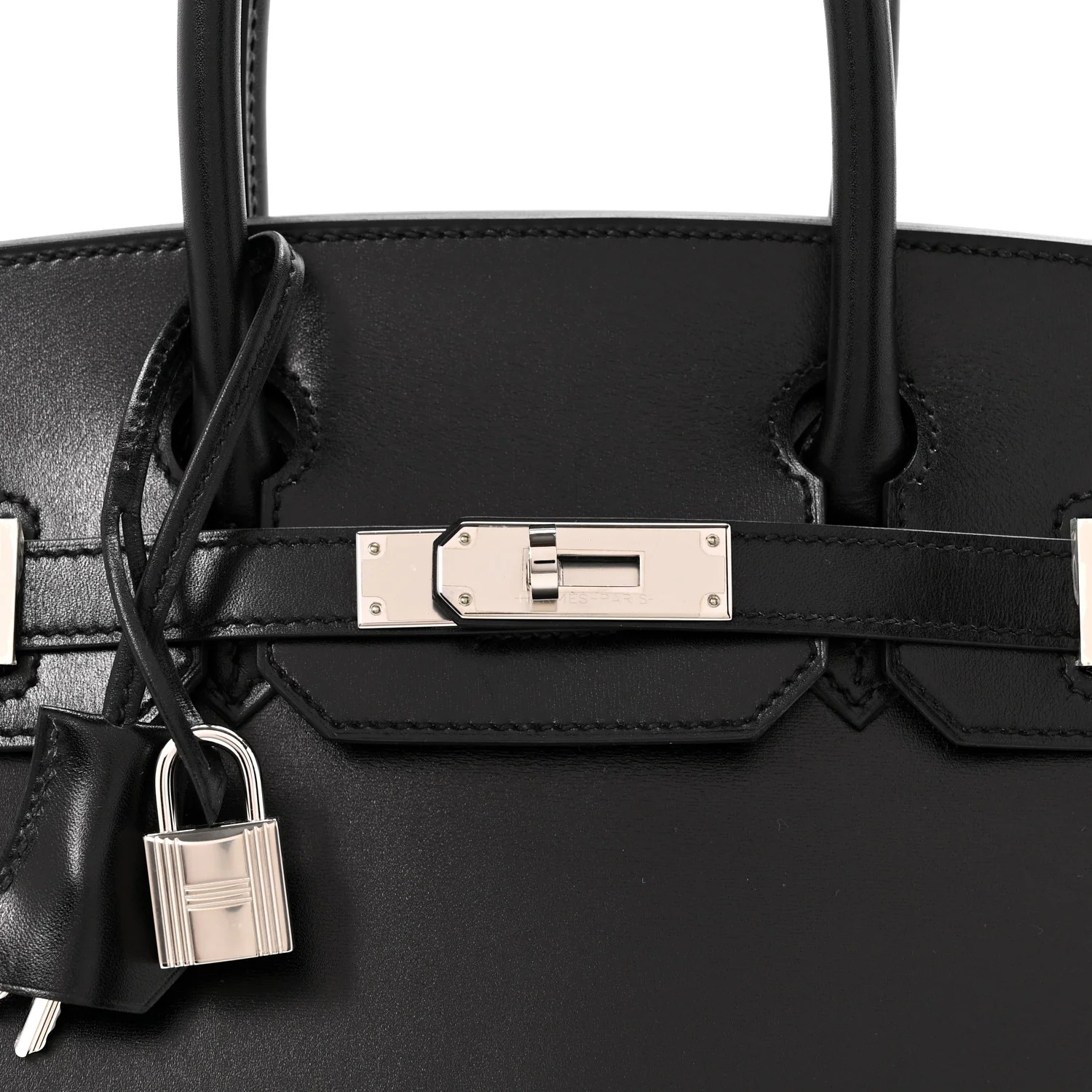 Box Birkin Sellier 30 Black - Image 8