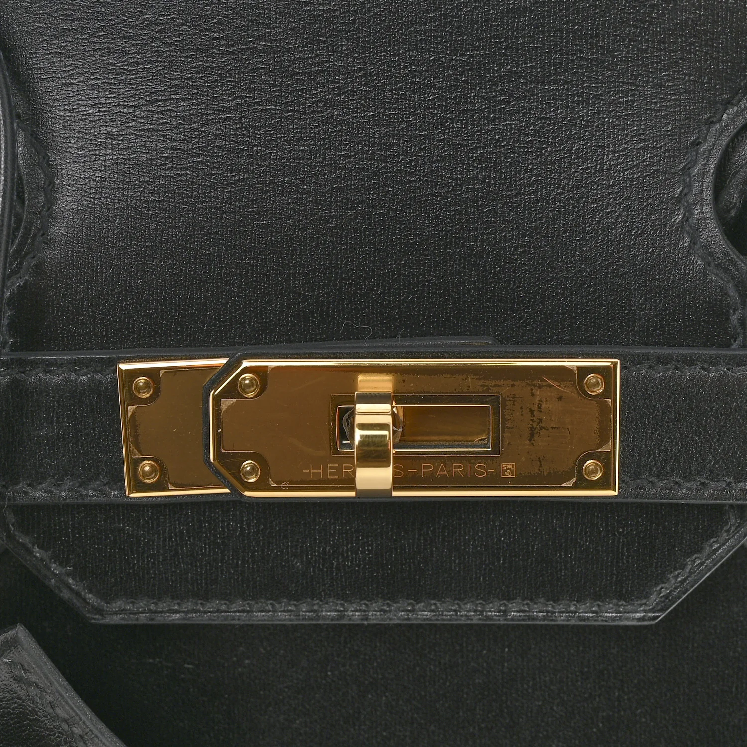 Box Birkin Sellier 30 Black - Image 12