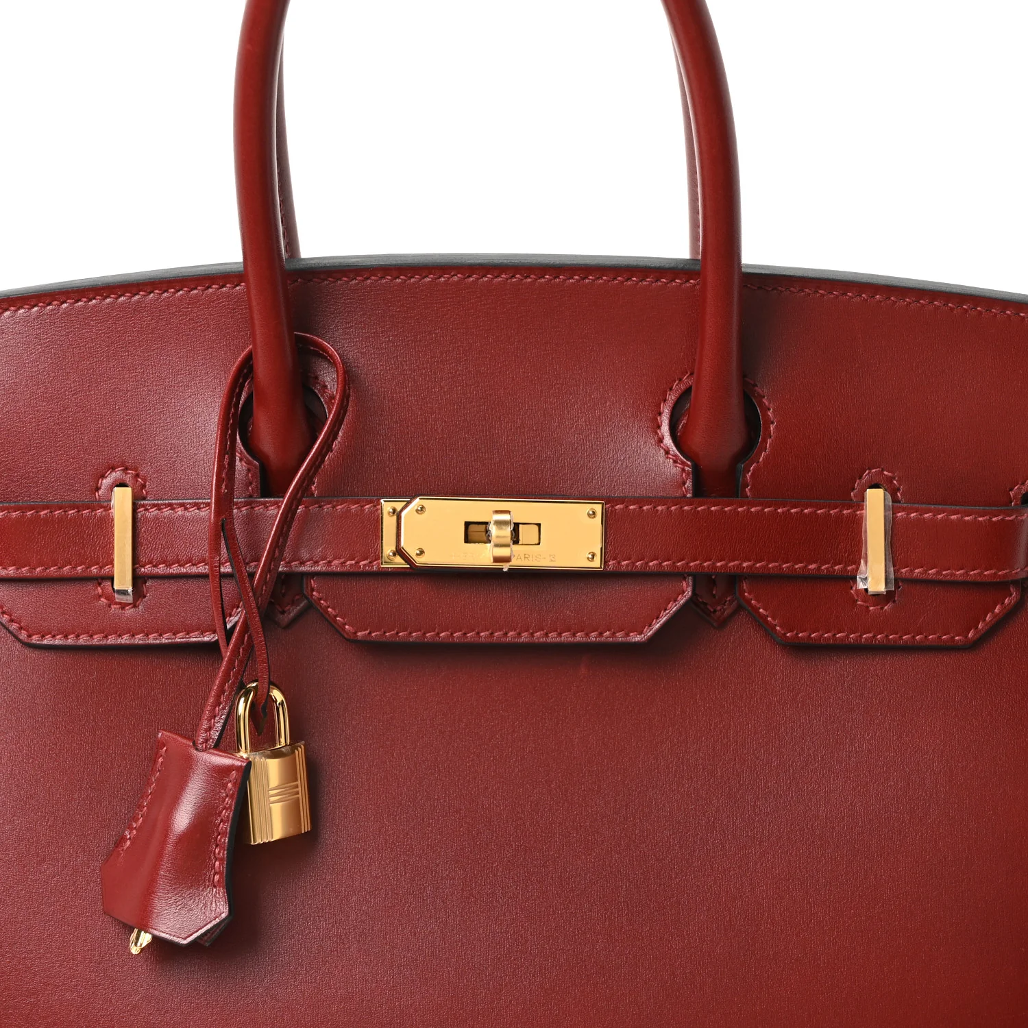 Box Birkin Sellier 30 Rouge H - Image 14