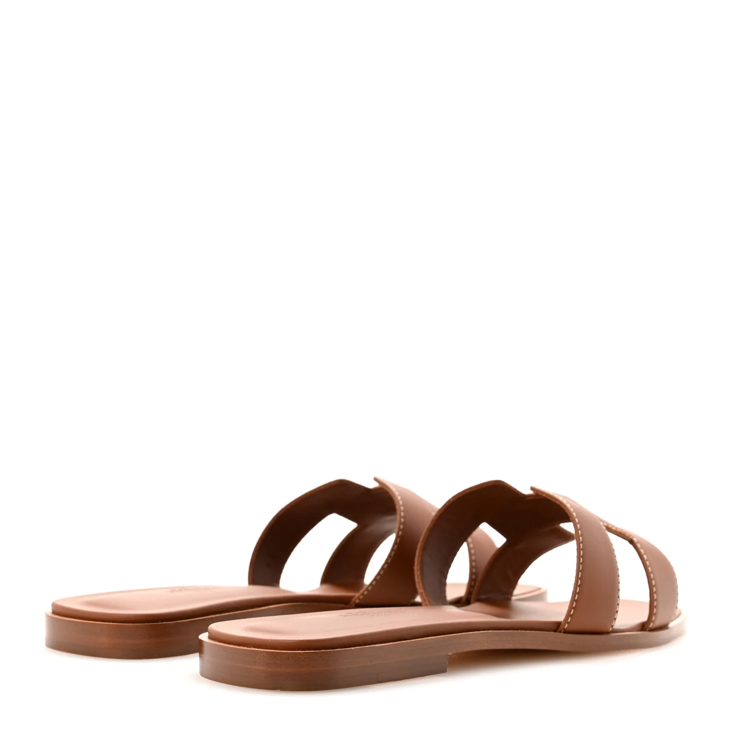 Box Calfskin Oran Sandals 38 Gold - Image 5