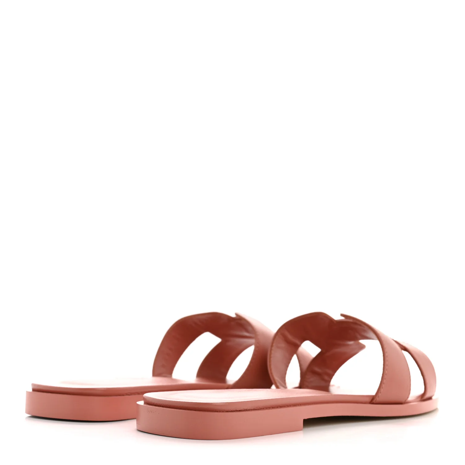 Box Calfskin Oran Sandals 38.5 Rouge Tomette - Image 5