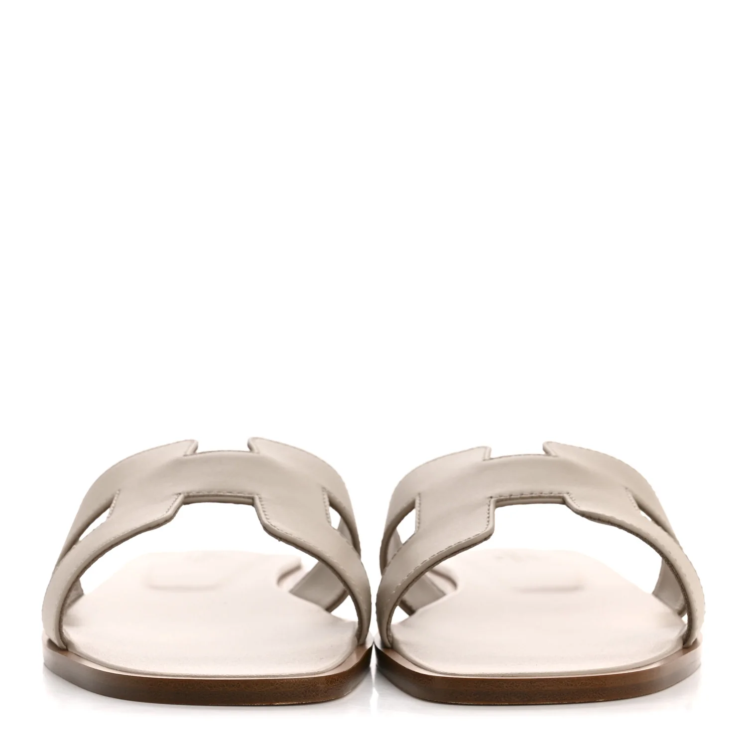 Box Calfskin Oran Sandals 39 Beige Nomade 39 - Image 3