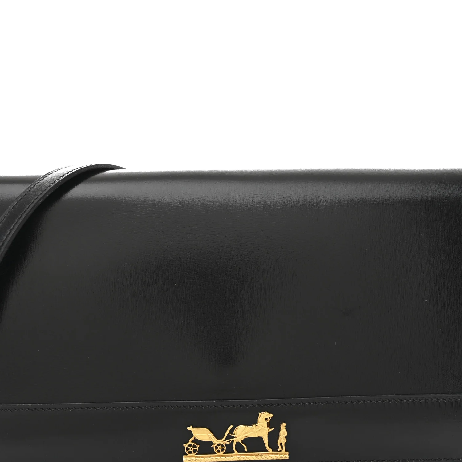 Box Eugenie Shoulder Bag Black - Image 7