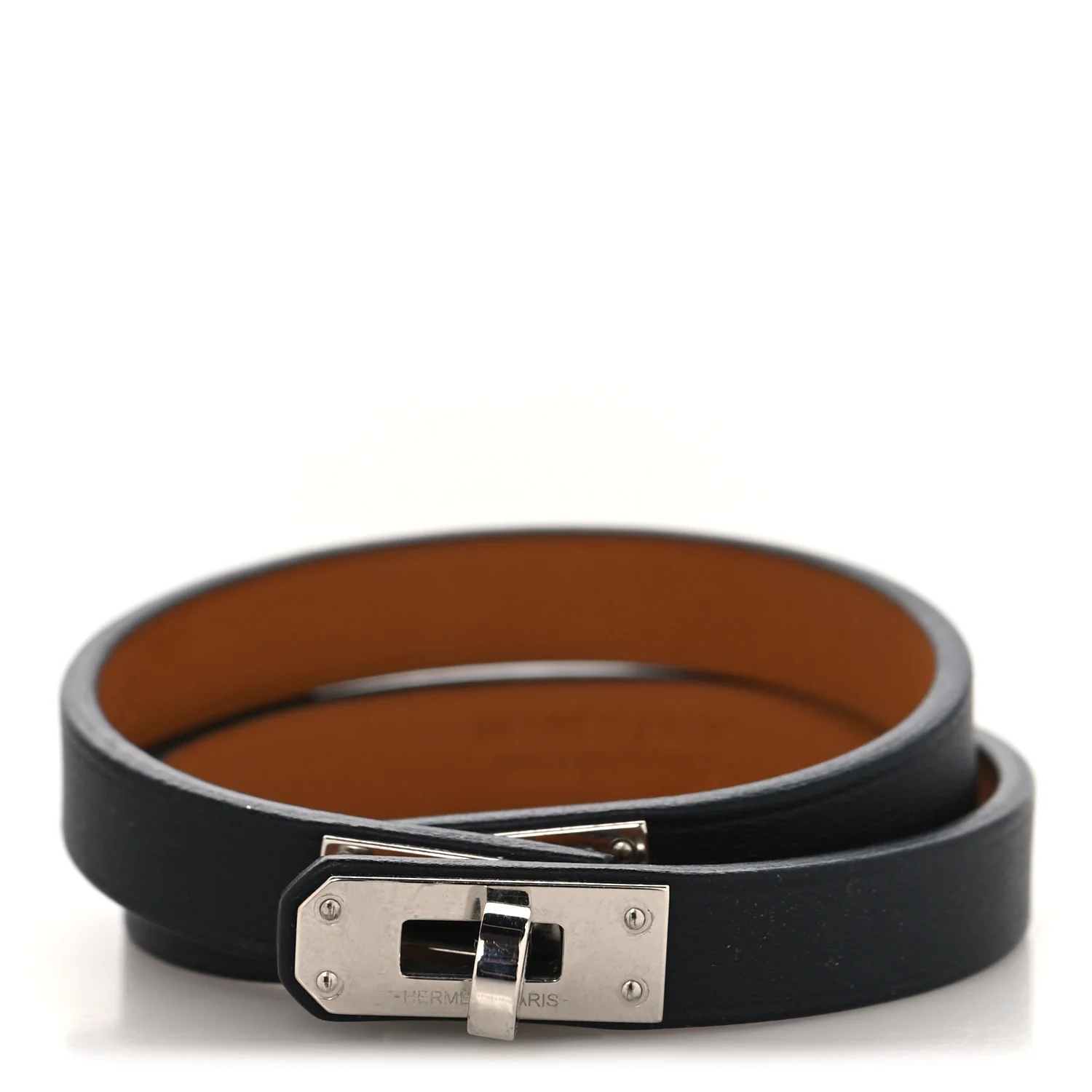 Box Kelly Double Tour Bracelet S Black
