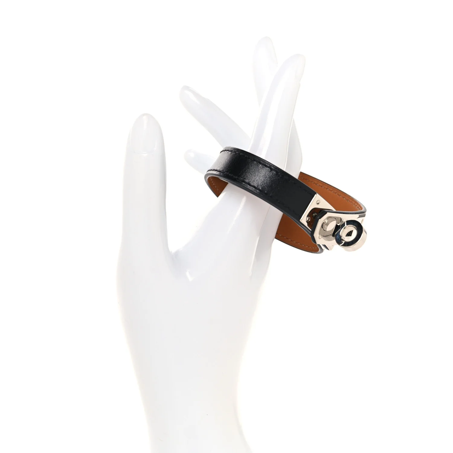 Box Kelly Double Tour Bracelet S Black - Image 2