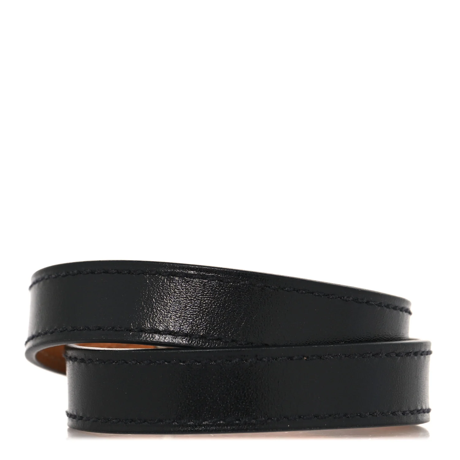Box Kelly Double Tour Bracelet S Black - Image 3
