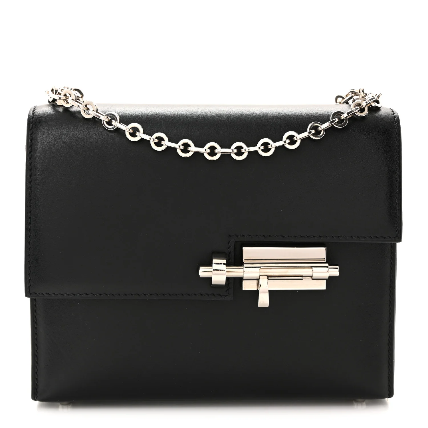 Box Mini Verrou Chaine Bag Black