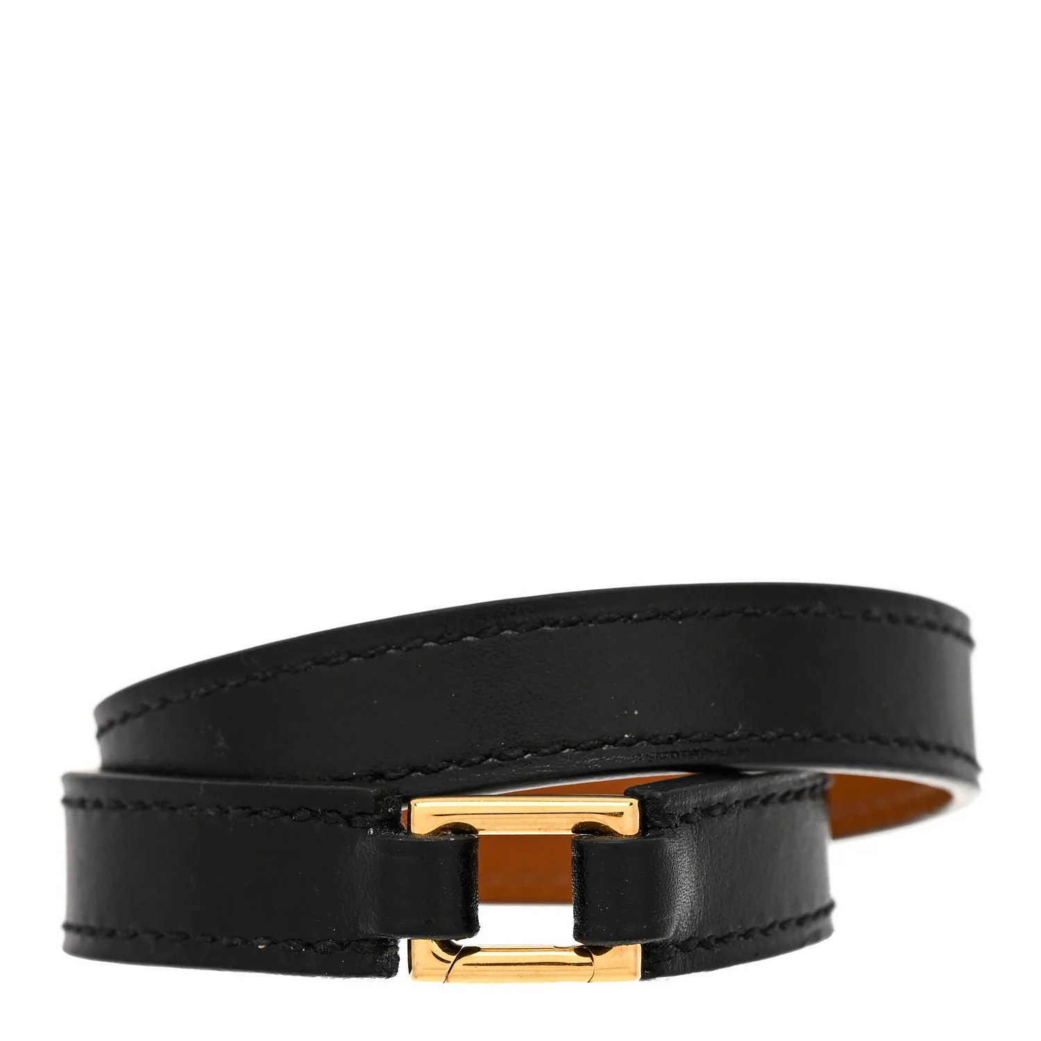 Box Rivale Double Tour Bracelet T2 Black - Image 2