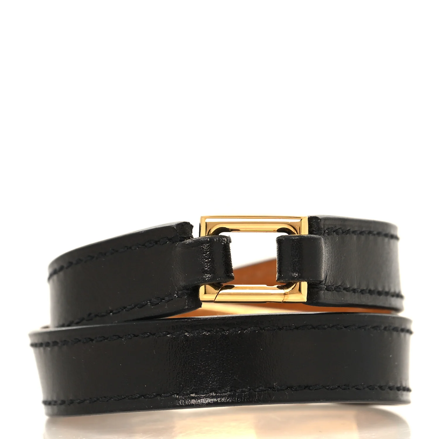 Box Rivale Double Tour Bracelet XS Black - Image 4