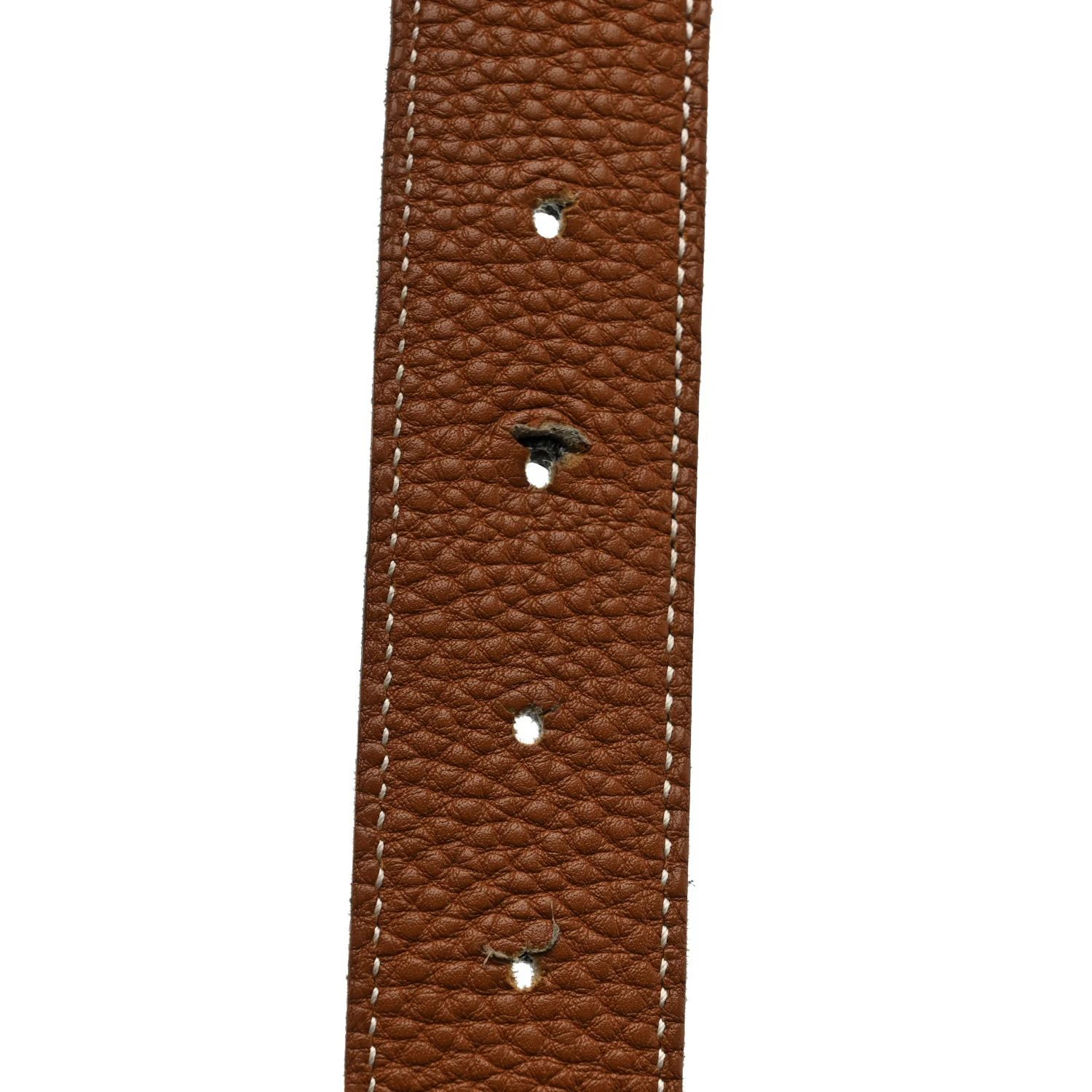 Box Togo Reversible 32mm Belt Strap 85 Black Gold - Image 4