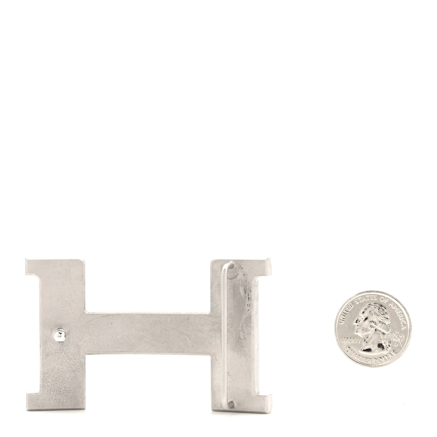 Brushed Palladium 42mm Constance Belt Buckle - Image 3